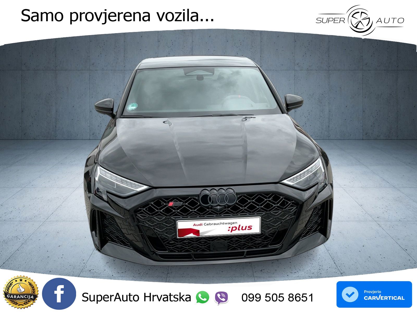 Audi RS3 Sedan 2.5 TFSI (400 KS) quattro S tronic LED+GR SJED+ACC