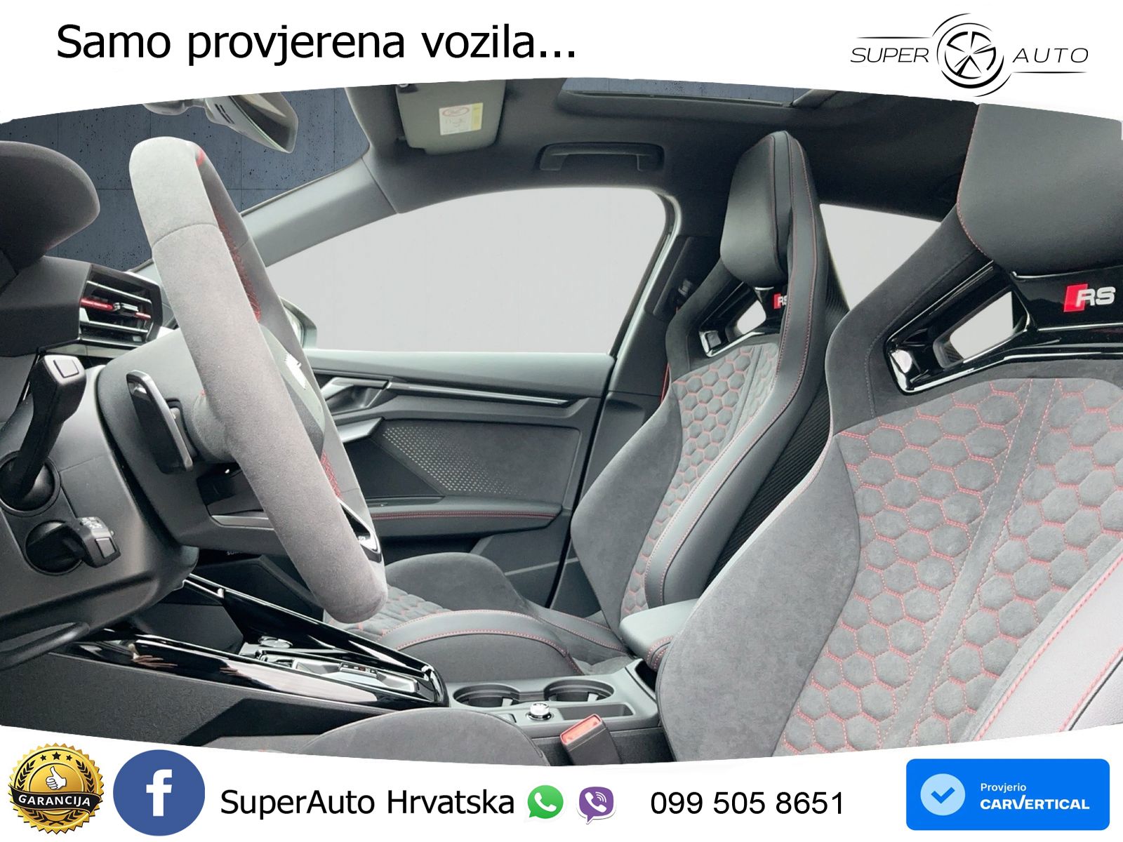 Audi RS3 Sedan 2.5 TFSI (400 KS) quattro S tronic LED+GR SJED+ACC