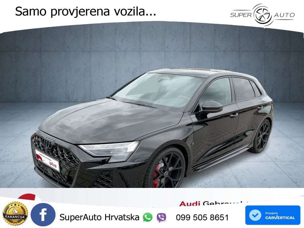 Audi RS3 Sedan 2.5 TFSI (400 KS) quattro S tronic LED+GR SJED+ACC