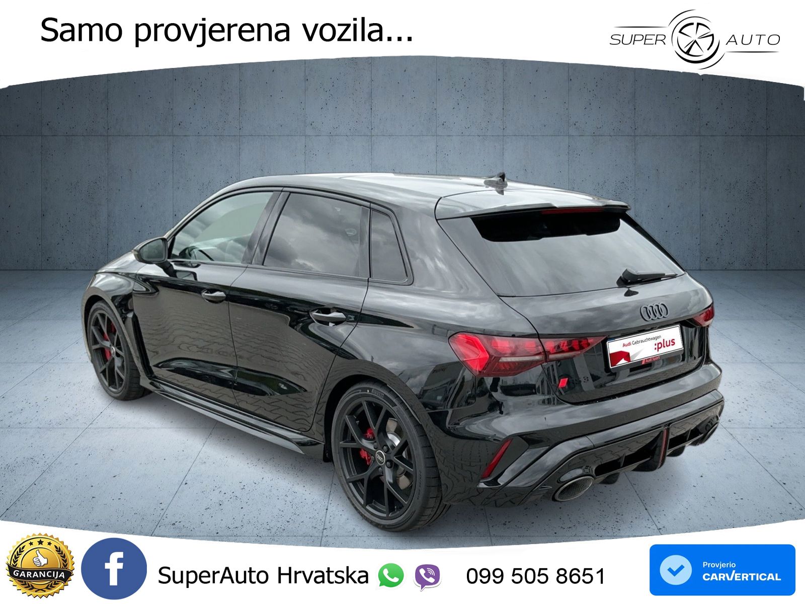 Audi RS3 Sedan 2.5 TFSI (400 KS) quattro S tronic LED+GR SJED+ACC