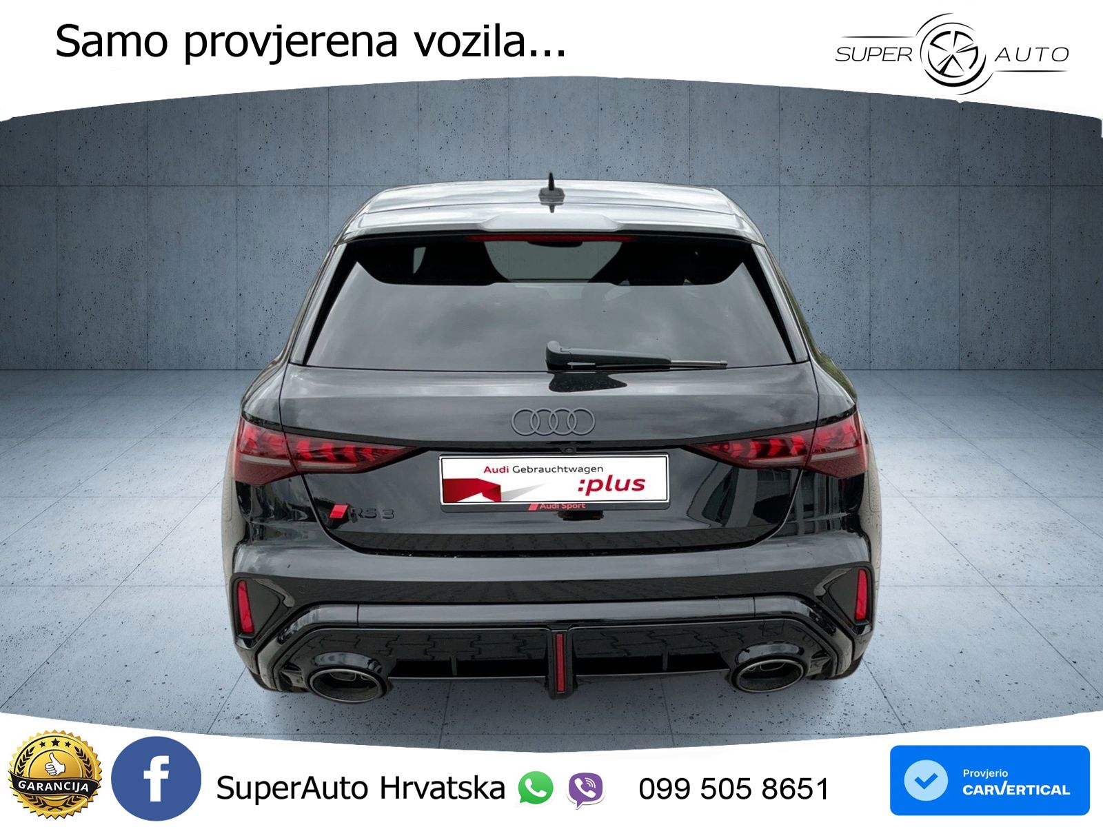 Audi RS3 Sedan 2.5 TFSI (400 KS) quattro S tronic LED+GR SJED+ACC