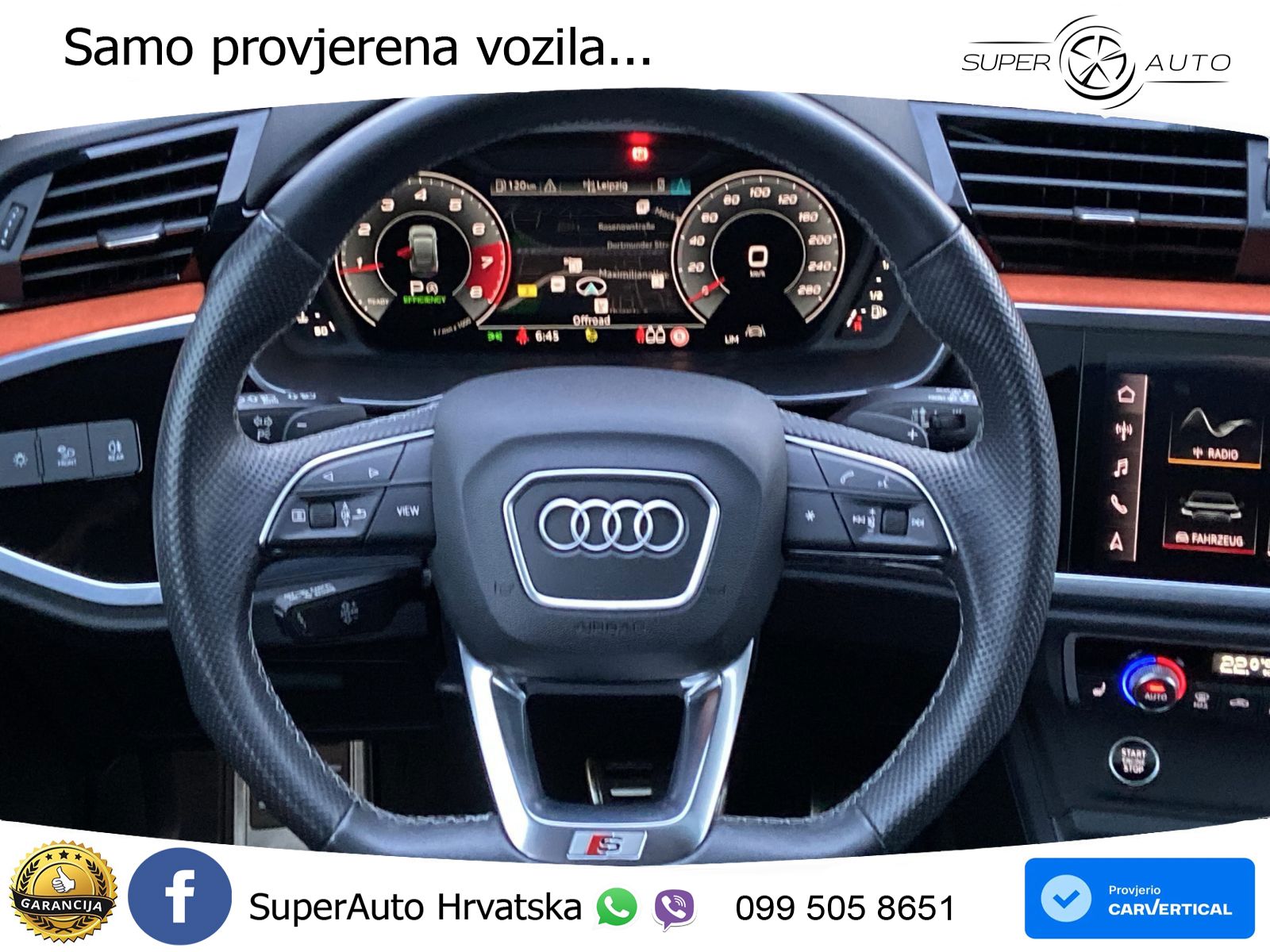 Audi Q3 II Sportback 45 TFSI (245 KS) quattro S tronic S line