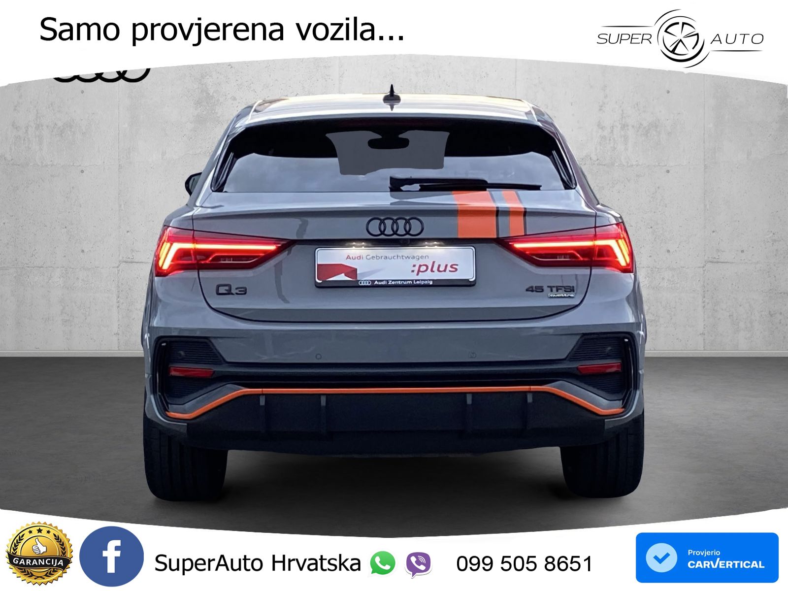 Audi Q3 II Sportback 45 TFSI (245 KS) quattro S tronic S line
