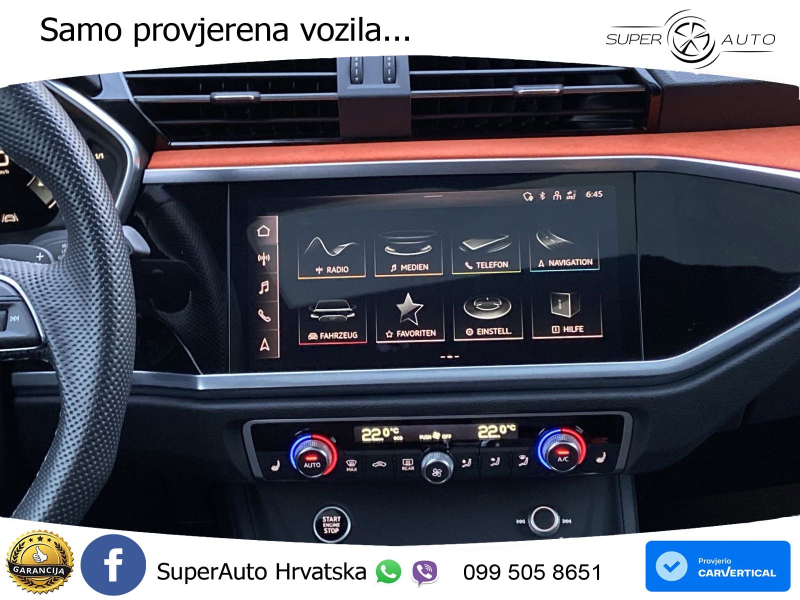 Audi Q3 II Sportback 45 TFSI (245 KS) quattro S tronic S line