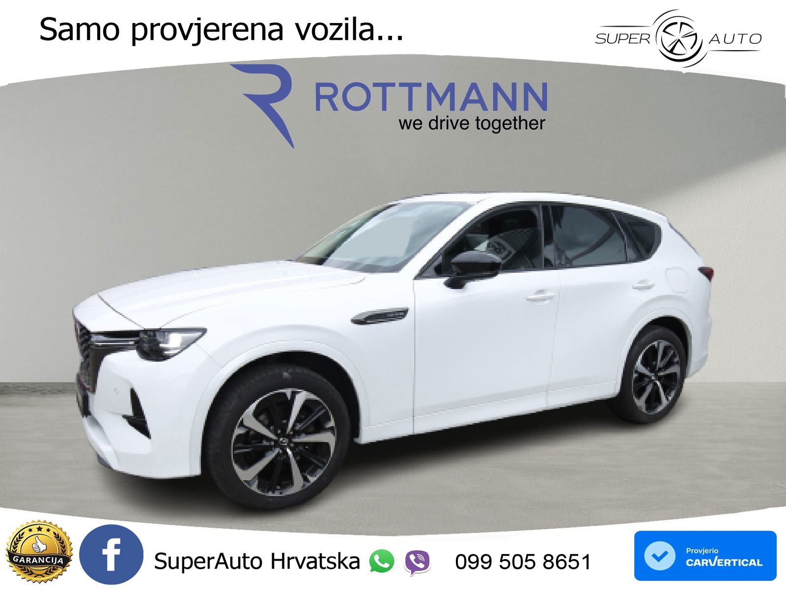Mazda CX-60 3.3 e-Skyactiv D (254 KS) AWD Automatic LED+GR SJED+ACC