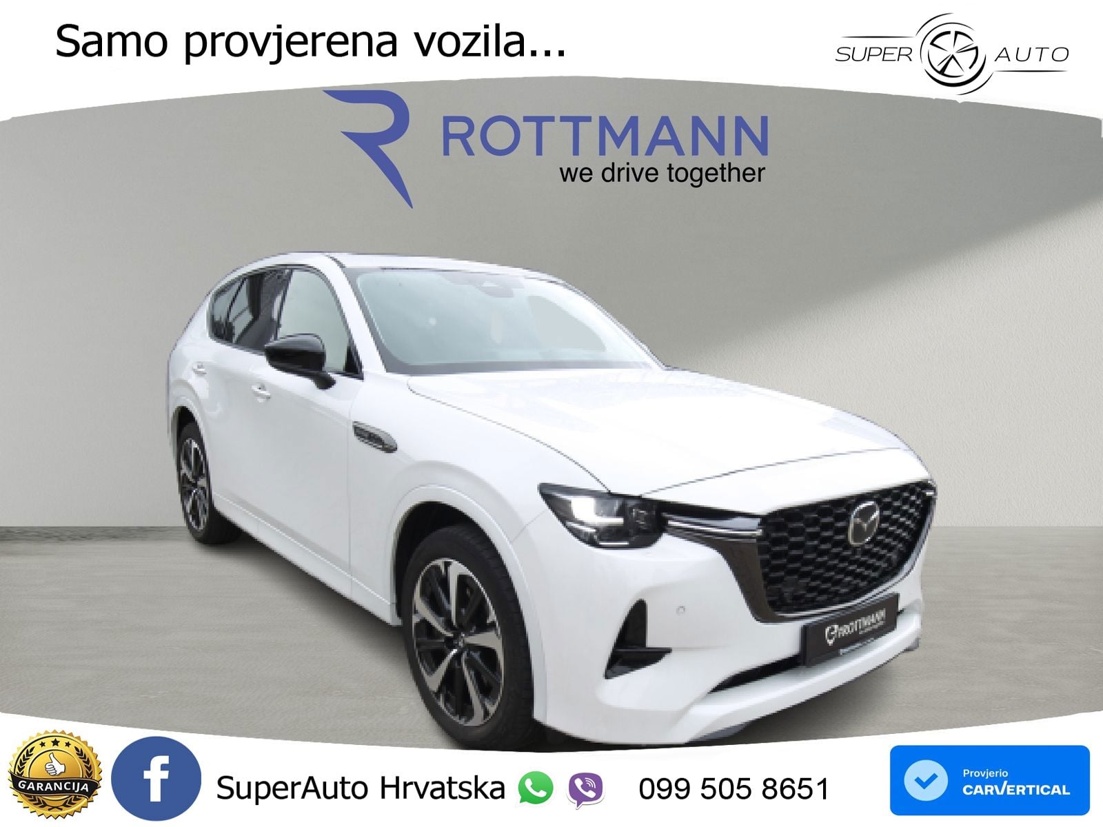 Mazda CX-60 3.3 e-Skyactiv D (254 KS) AWD Automatic LED+GR SJED+ACC