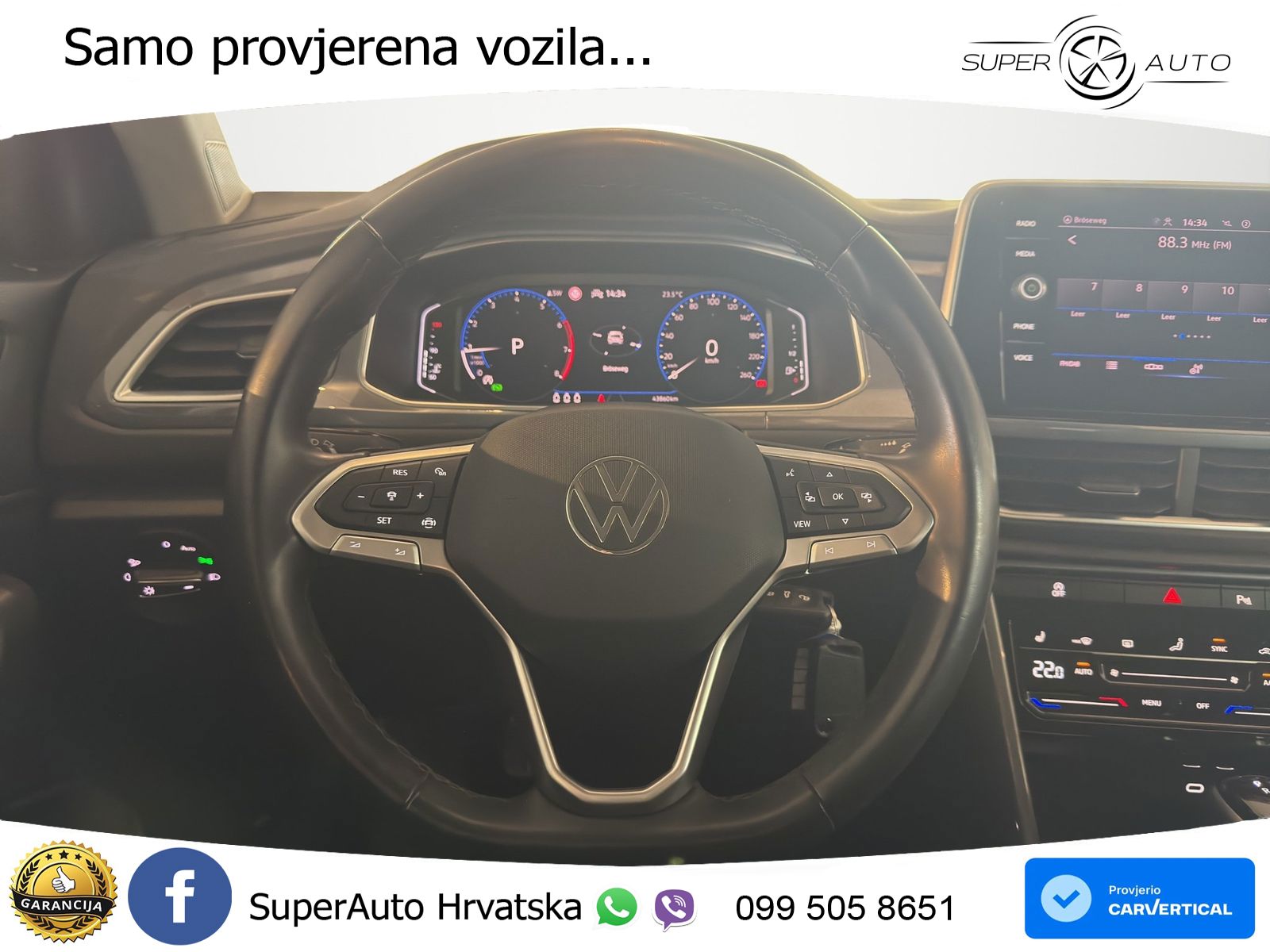 Volkswagen T-Roc I 1.5 TSI (150 KS) DSG LED+GR SJED+ACC