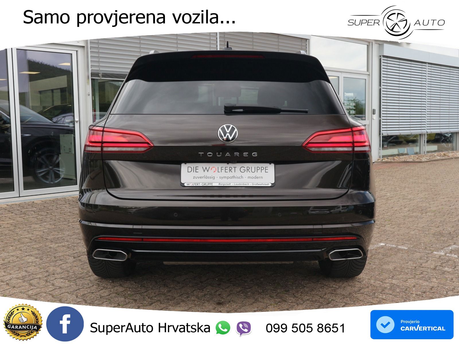 Volkswagen Touareg 3.0 V6 TDI (231 KS) 4MOTION Tiptronic R-Line ZRAČNI+ACC+GR SJED+KAM+PANO
