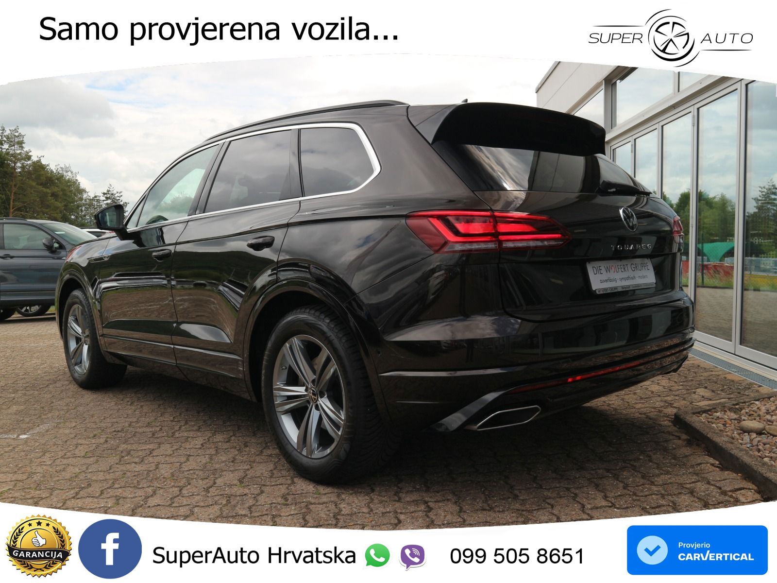 Volkswagen Touareg 3.0 V6 TDI (231 KS) 4MOTION Tiptronic R-Line ZRAČNI+ACC+GR SJED+KAM+PANO