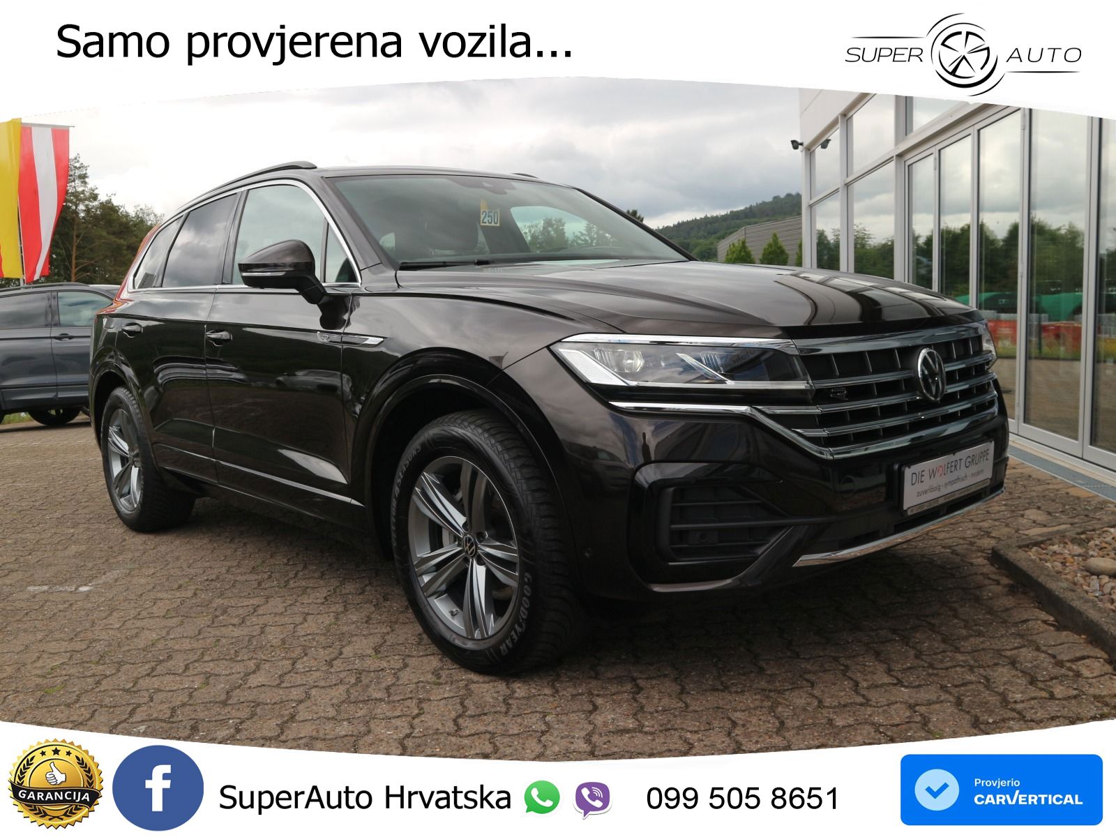 Volkswagen Touareg 3.0 V6 TDI (231 KS) 4MOTION Tiptronic R-Line ZRAČNI+ACC+GR SJED+KAM+PANO