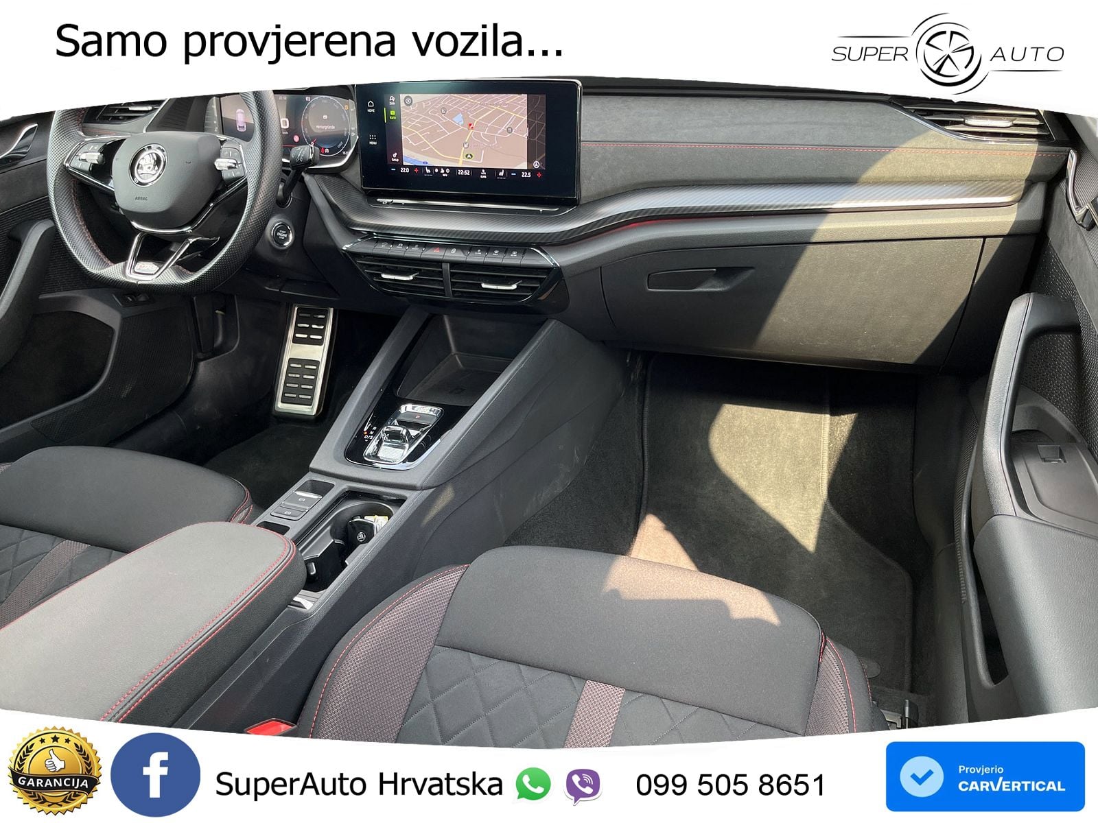 Škoda Octavia Combi RS 2.0 TDI (200 KS) 4x4 DSG LED+GR SJED+ACC