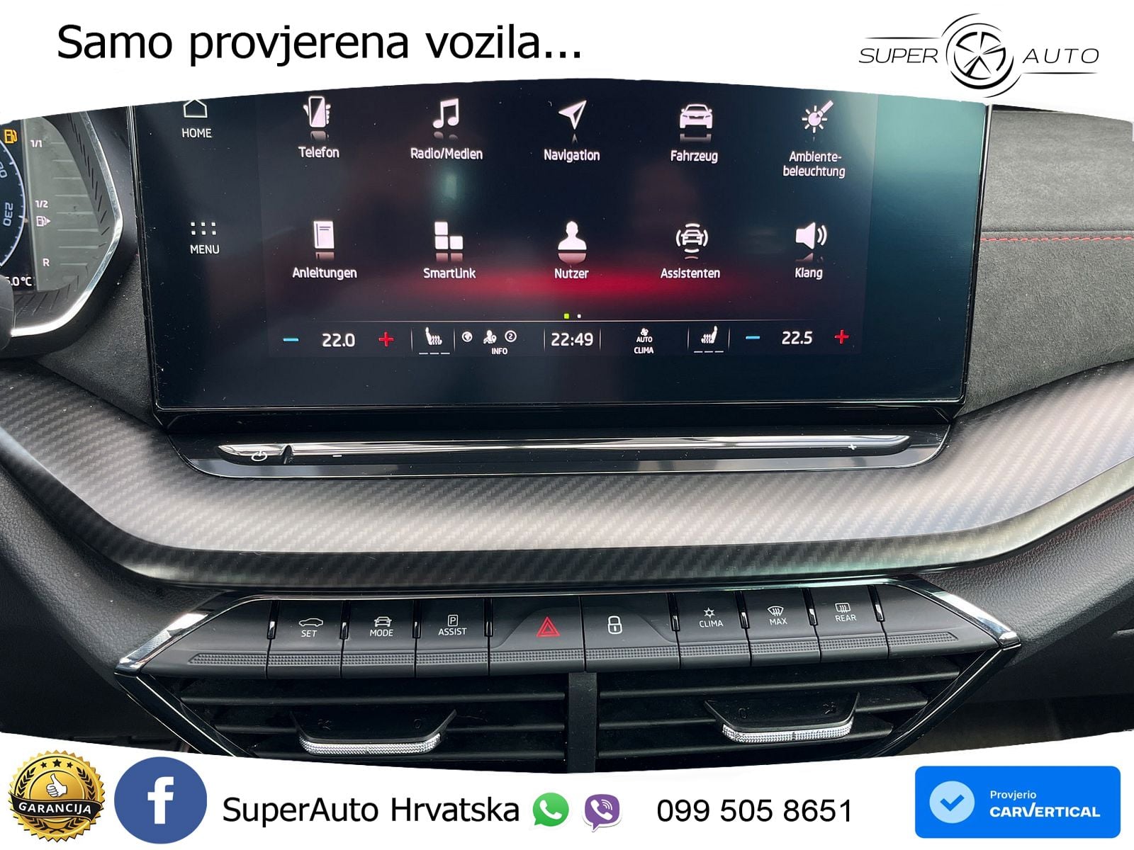 Škoda Octavia Combi RS 2.0 TDI (200 KS) 4x4 DSG LED+GR SJED+ACC