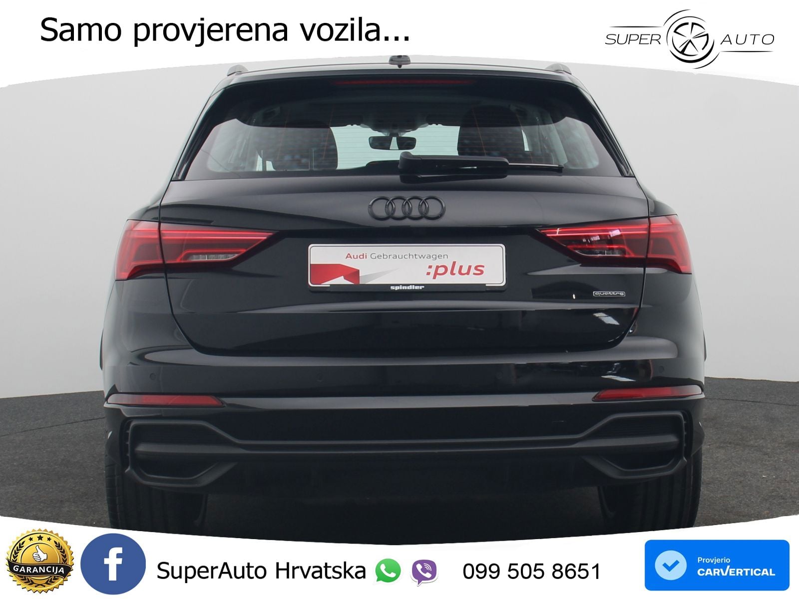 Audi Q3 40 TFSI (190 KS) quattro S tronic S line LED+GR SJED+ACC