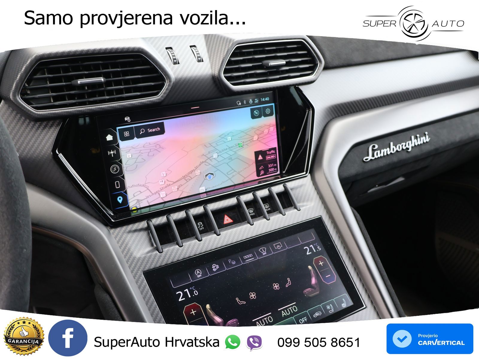 Lamborghini Urus S 4.0 V8 (666 KS) 4WD Automatic LED+GR SJED+ACC