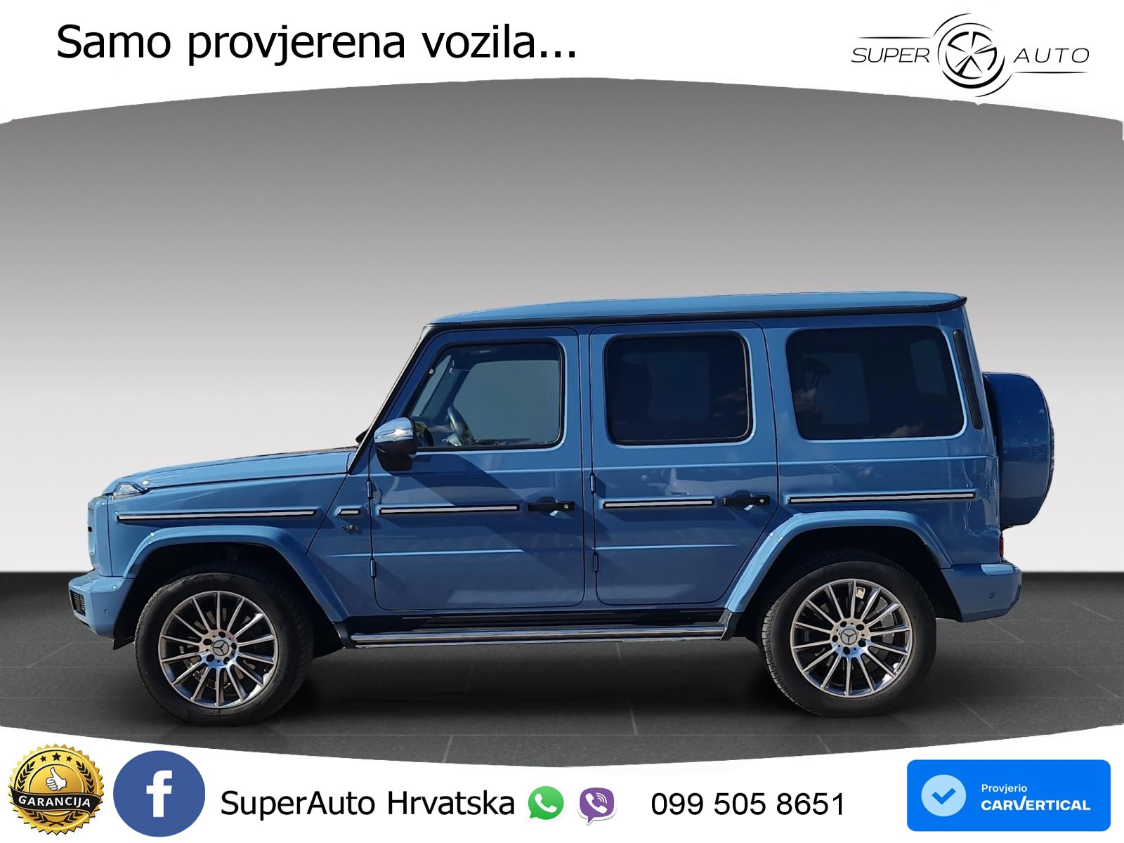 Mercedes G 500 Long V8 (422 KS) 4MATIC 9G-TRONIC Manufaktur