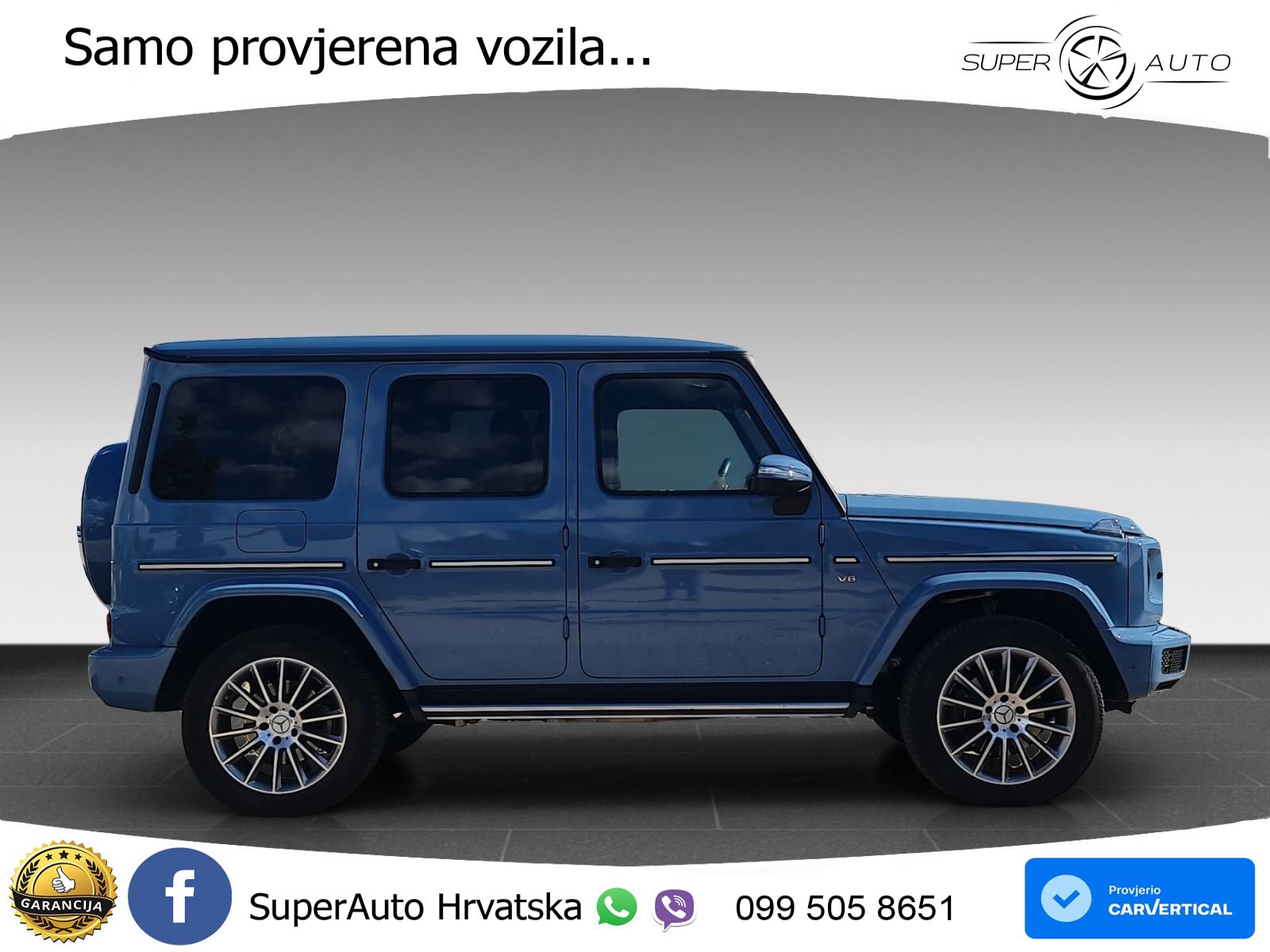 Mercedes G 500 Long V8 (422 KS) 4MATIC 9G-TRONIC Manufaktur