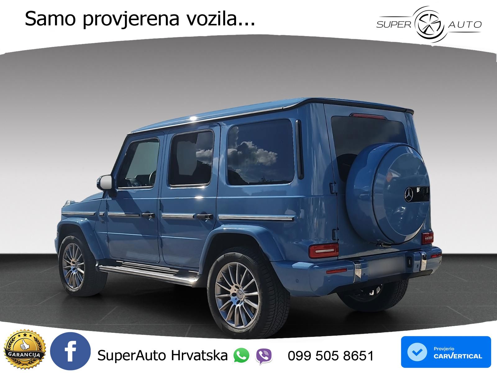 Mercedes G 500 Long V8 (422 KS) 4MATIC 9G-TRONIC Manufaktur