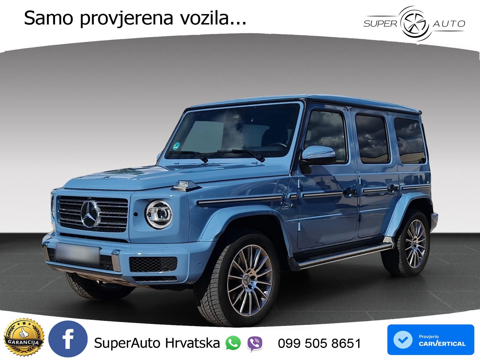 Mercedes G 500 Long V8 (422 KS) 4MATIC 9G-TRONIC Manufaktur