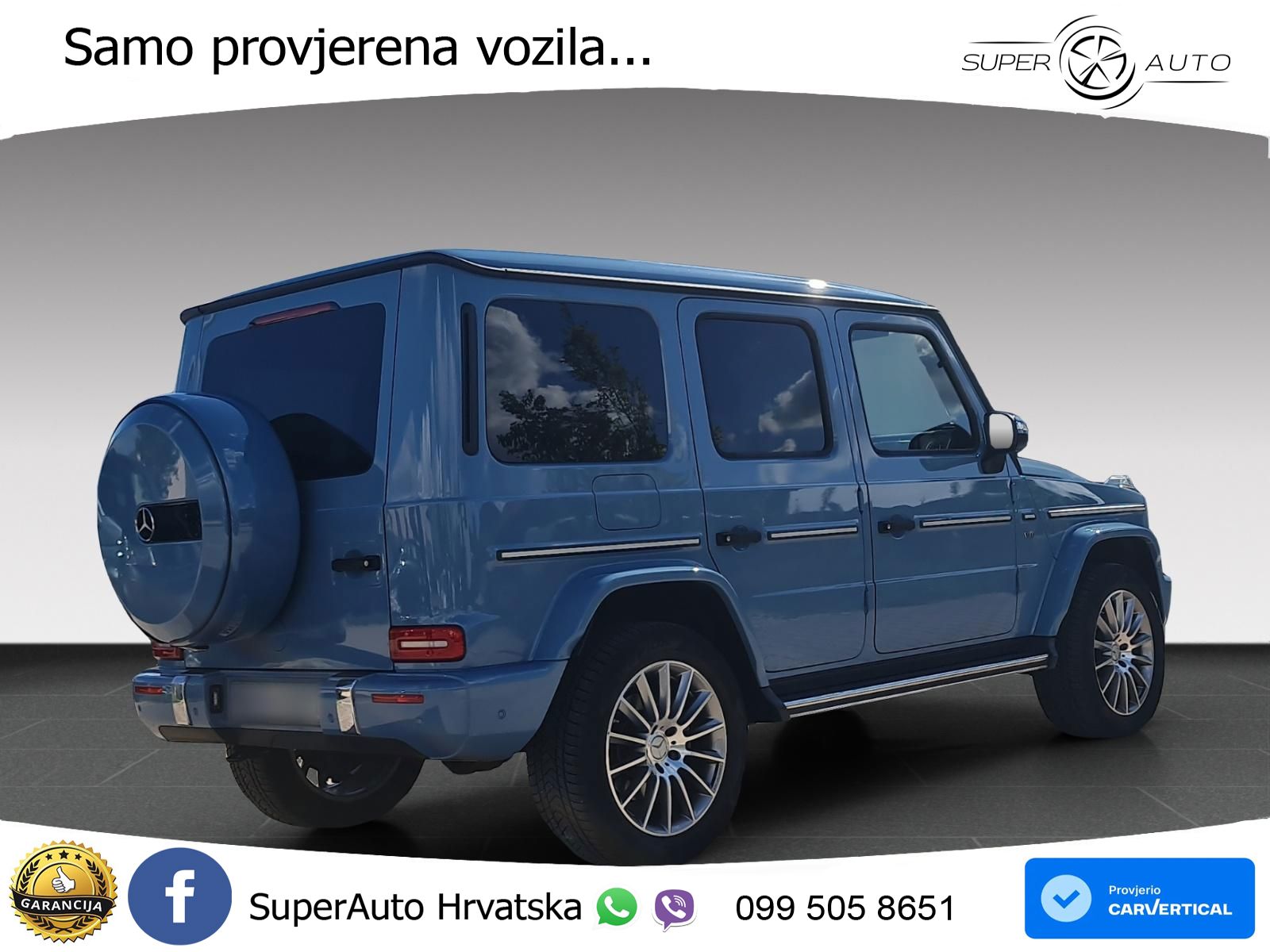 Mercedes G 500 Long V8 (422 KS) 4MATIC 9G-TRONIC Manufaktur