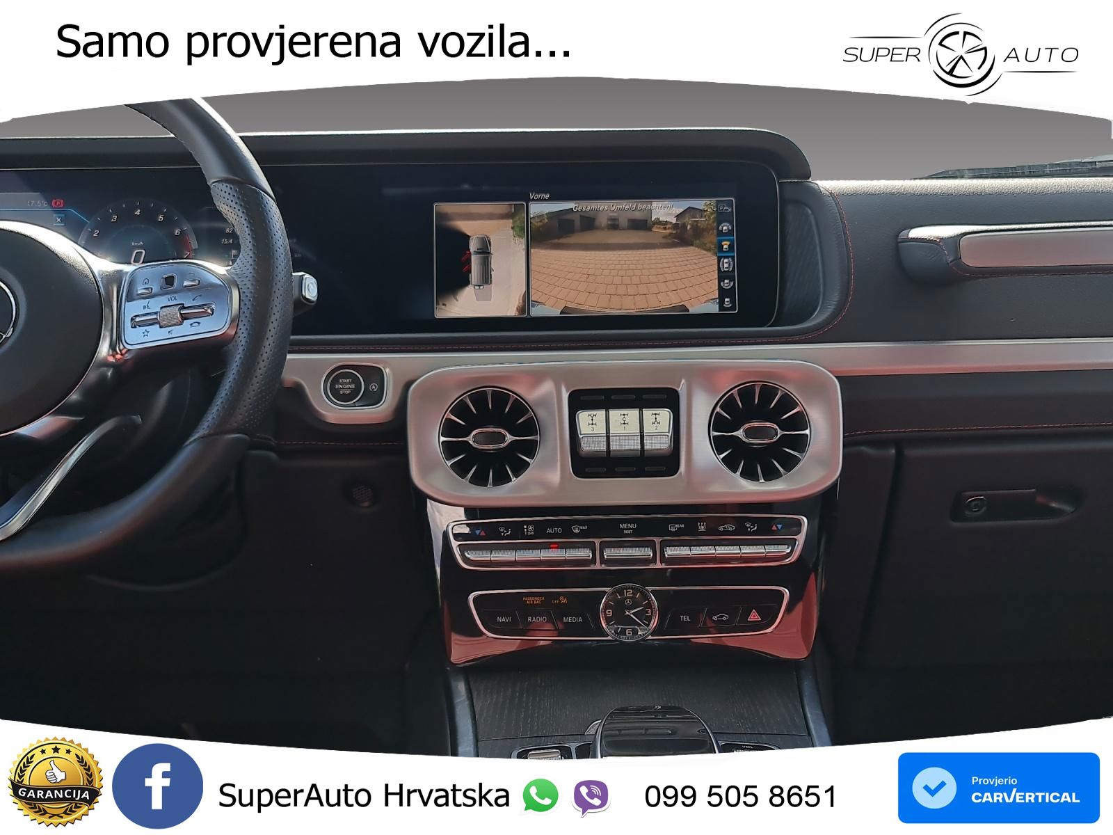 Mercedes G 500 Long V8 (422 KS) 4MATIC 9G-TRONIC Manufaktur