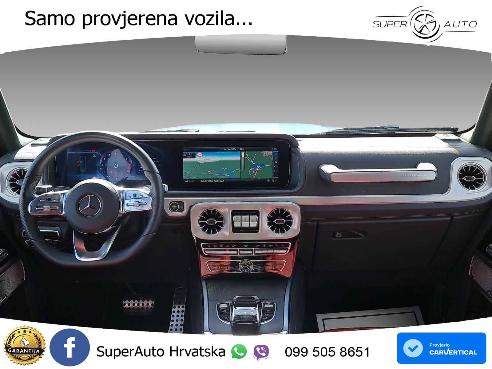 Mercedes G 500 Long V8 (422 KS) 4MATIC 9G-TRONIC Manufaktur