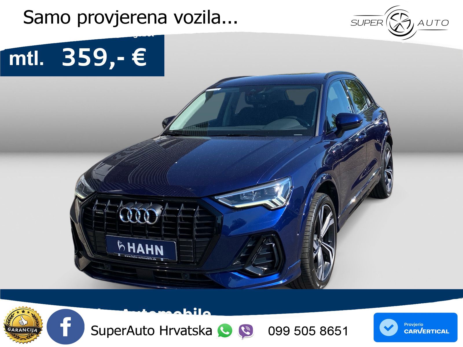 Audi Q3 45 TFSI (245 KS) quattro S tronic S line