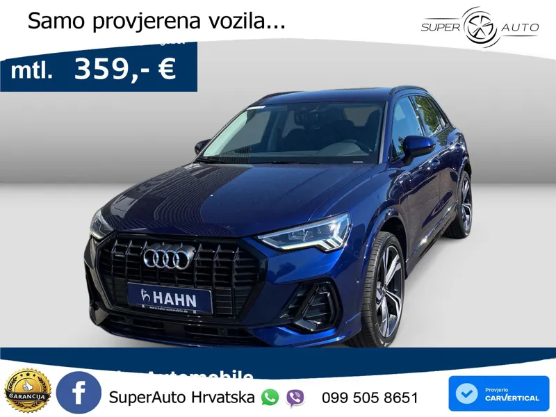 Audi Q3 45 TFSI (245 KS) quattro S tronic S line