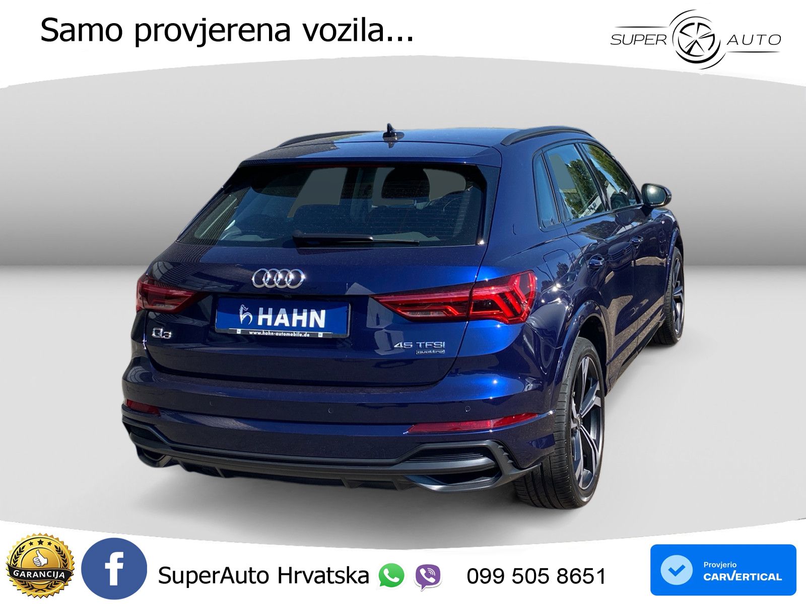Audi Q3 45 TFSI (245 KS) quattro S tronic S line