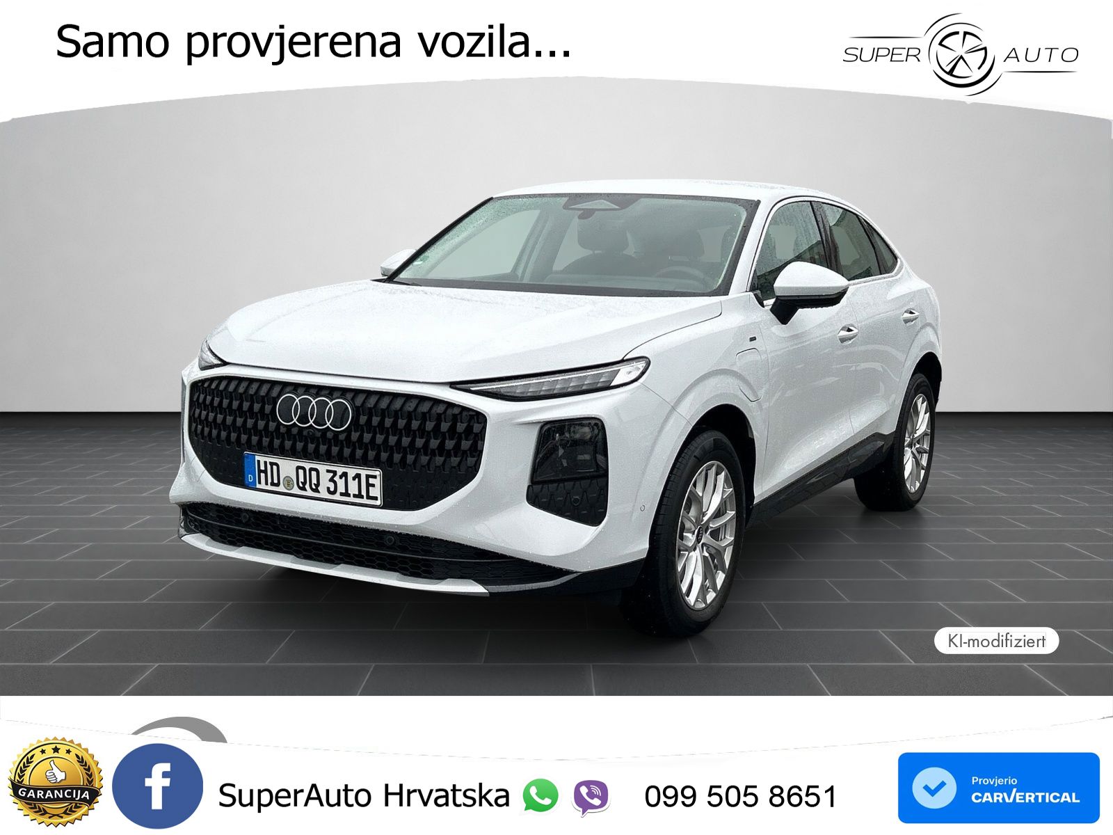 Audi Q3 Sportback 1.5 TFSIe (272 KS) S tronic LED+GR SJED+ACC
