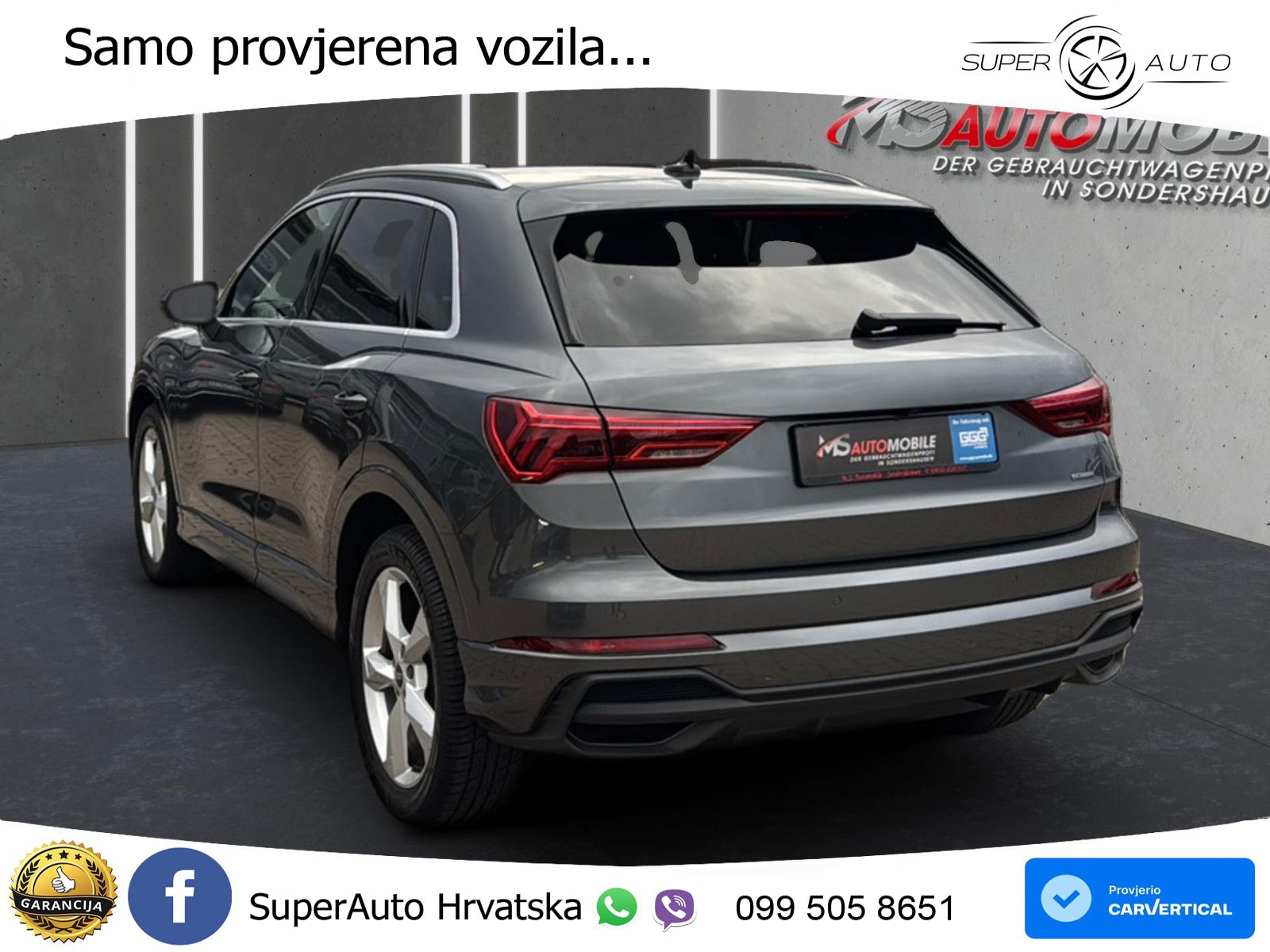 Audi Q3 35 TDI (150 KS) quattro S tronic S line LED+GR SJED+ACC