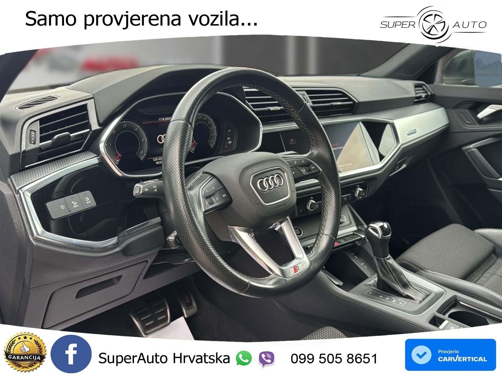 Audi Q3 35 TDI (150 KS) quattro S tronic S line LED+GR SJED+ACC