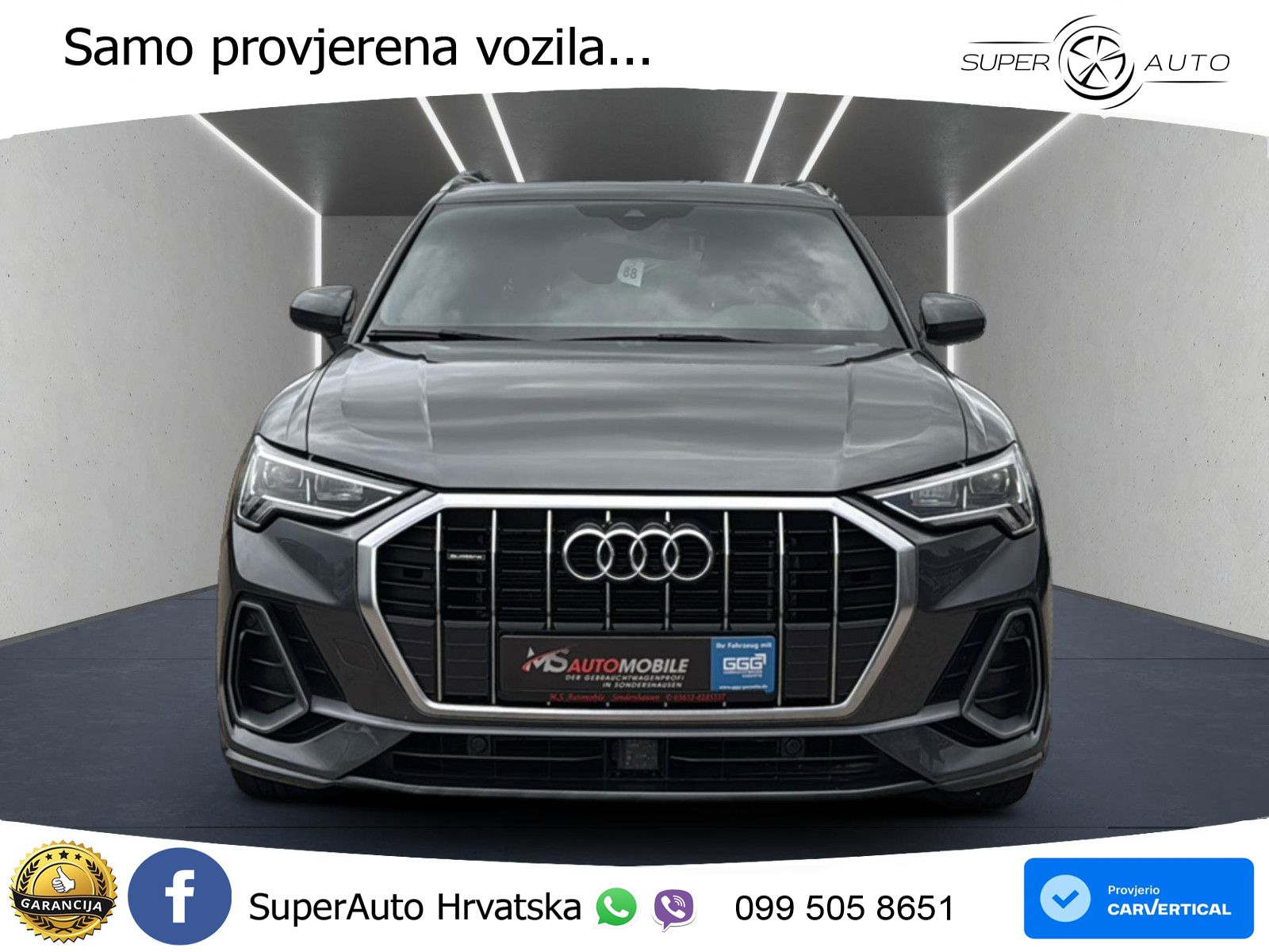 Audi Q3 35 TDI (150 KS) quattro S tronic S line LED+GR SJED+ACC
