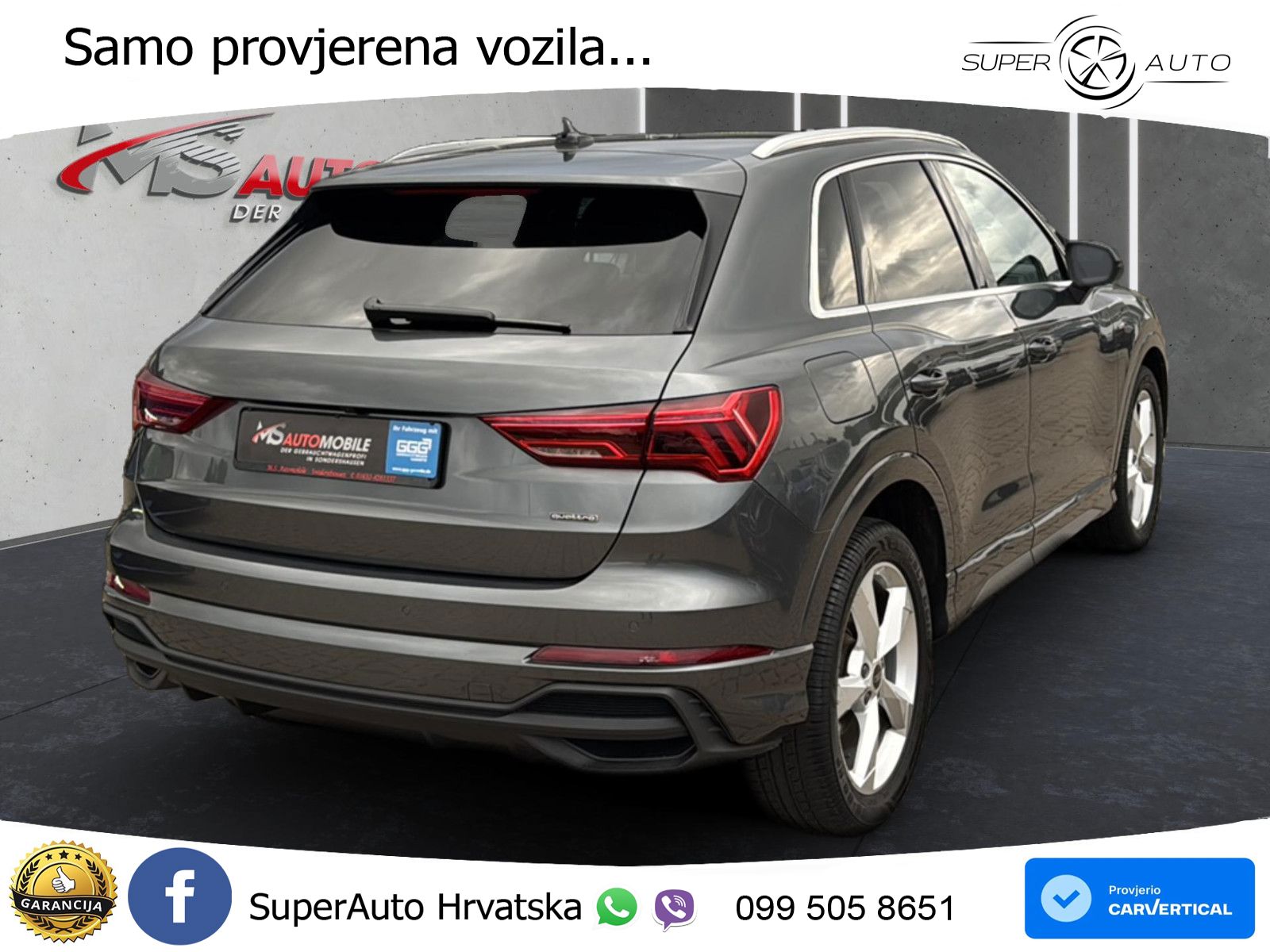 Audi Q3 35 TDI (150 KS) quattro S tronic S line LED+GR SJED+ACC