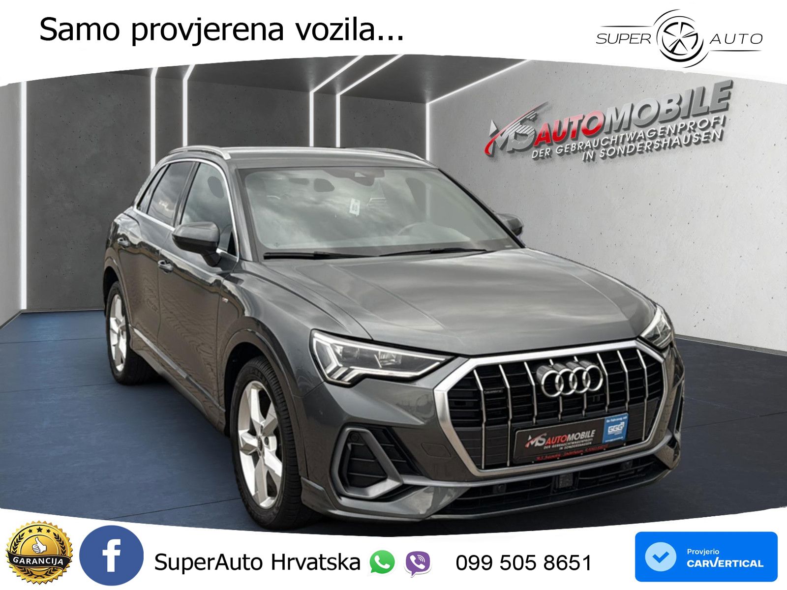 Audi Q3 35 TDI (150 KS) quattro S tronic S line LED+GR SJED+ACC