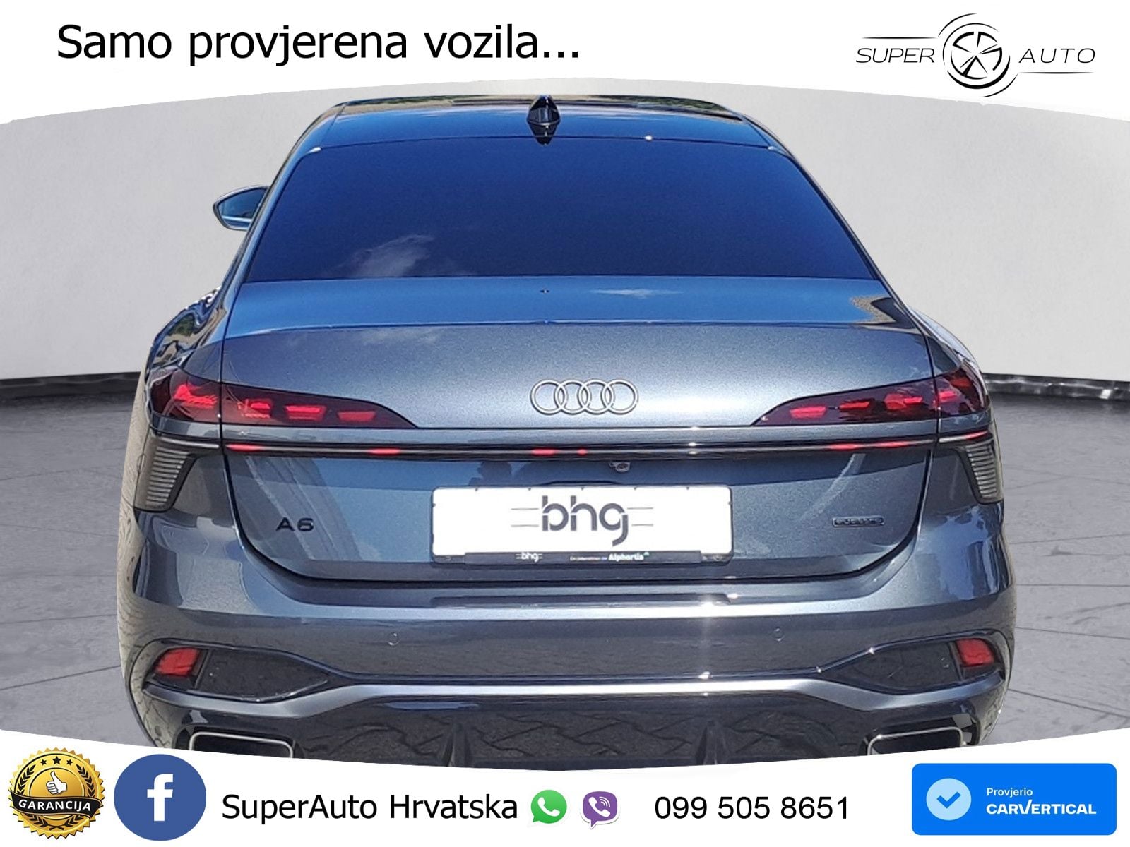 Audi A6 3.0 TFSI V6 (367 KS) quattro S tronic LED+GR SJED+ACC