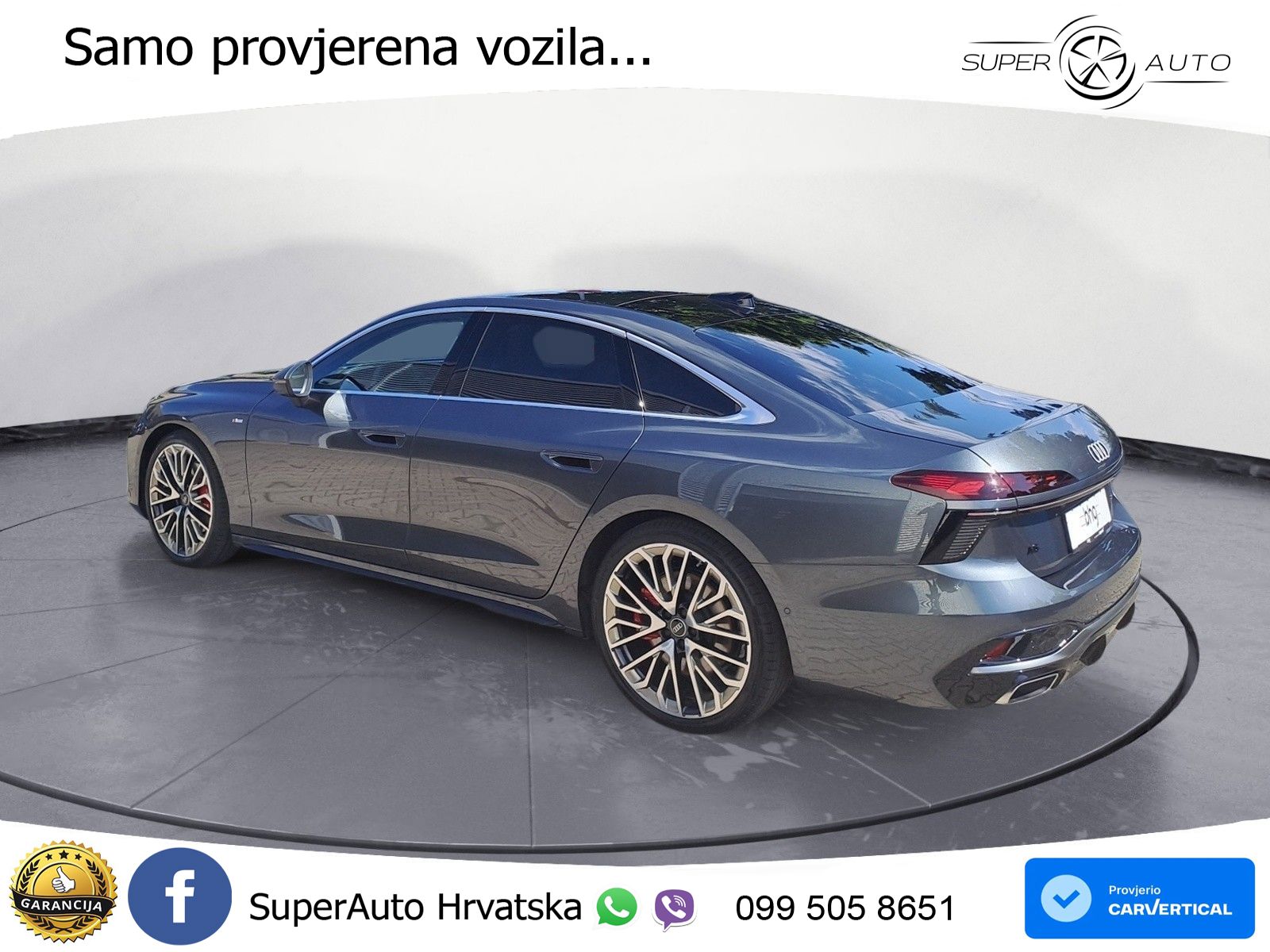 Audi A6 3.0 TFSI V6 (367 KS) quattro S tronic LED+GR SJED+ACC