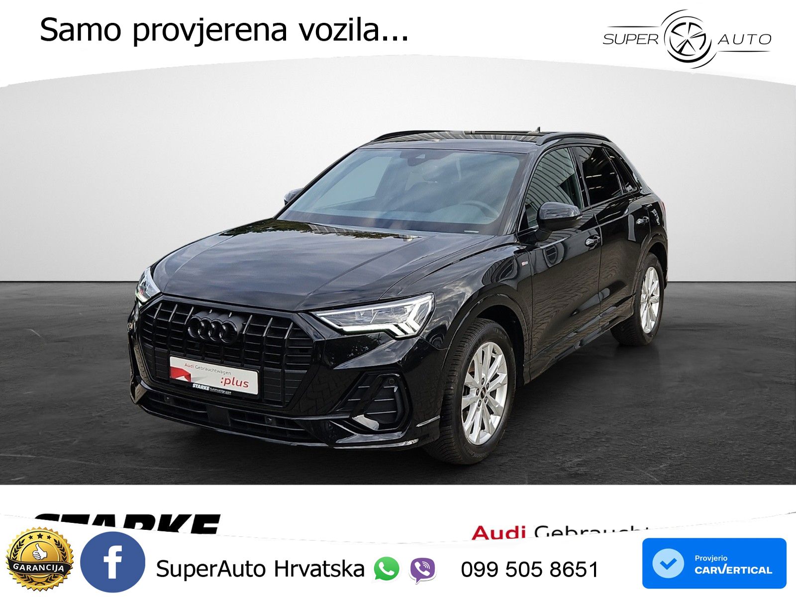 Audi Q3 35 TFSI (150 KS) S tronic S line LED+GR SJED+ACC