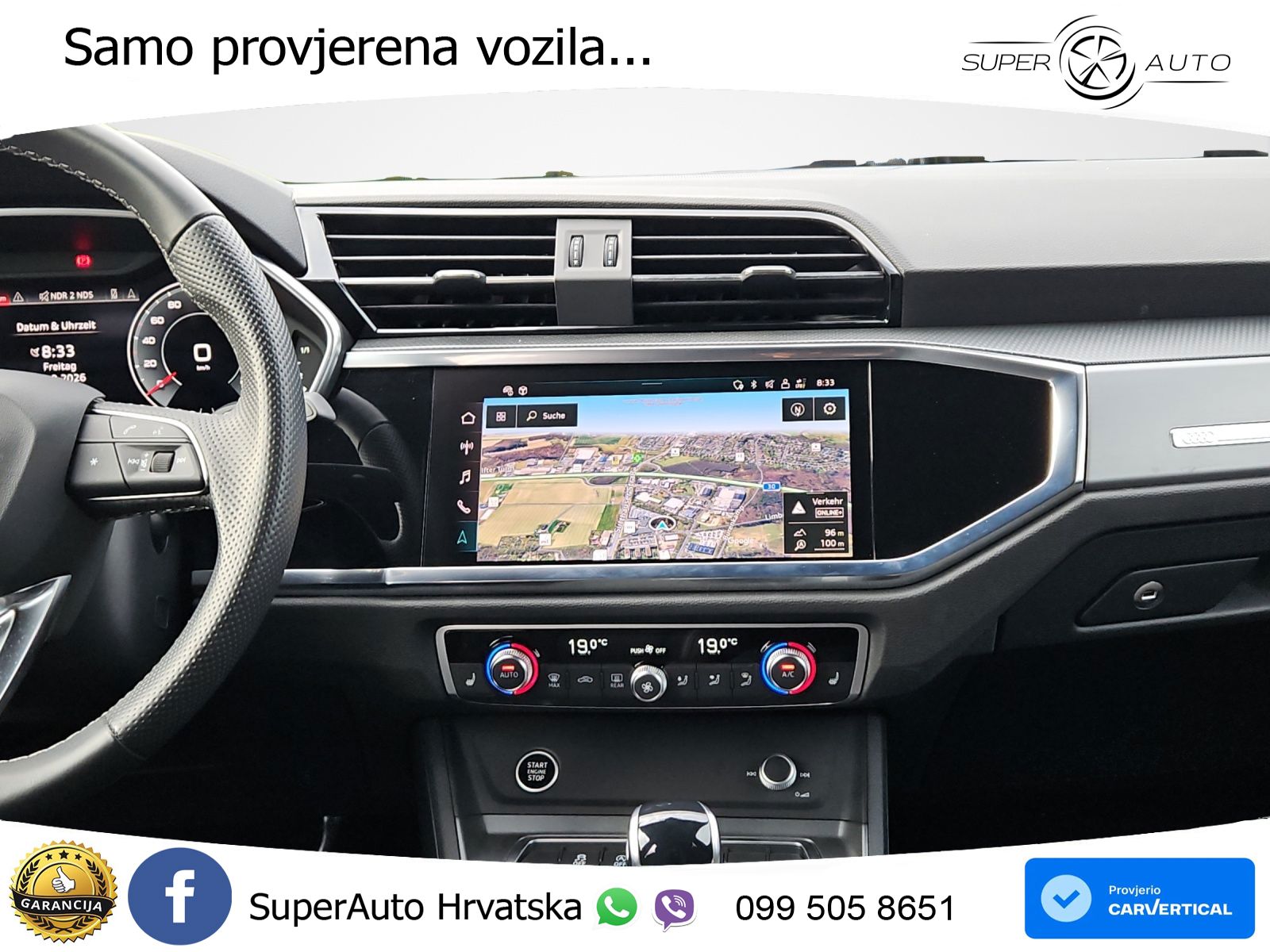 Audi Q3 35 TFSI (150 KS) S tronic S line LED+GR SJED+ACC