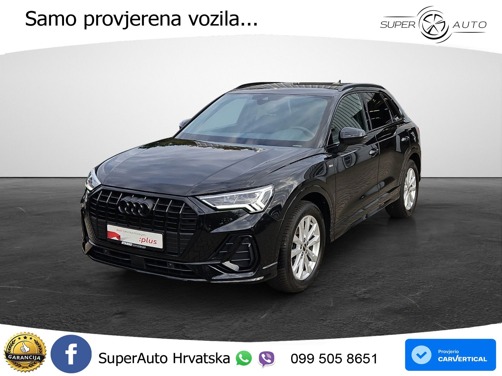 Audi Q3 35 TFSI (150 KS) S tronic S line LED+GR SJED+ACC