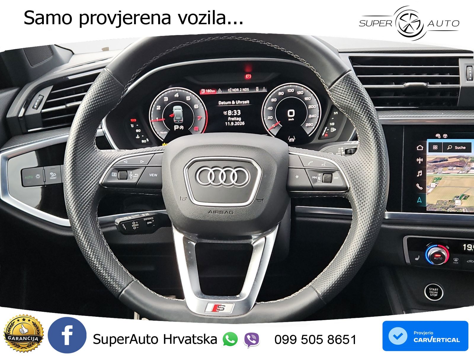 Audi Q3 35 TFSI (150 KS) S tronic S line LED+GR SJED+ACC