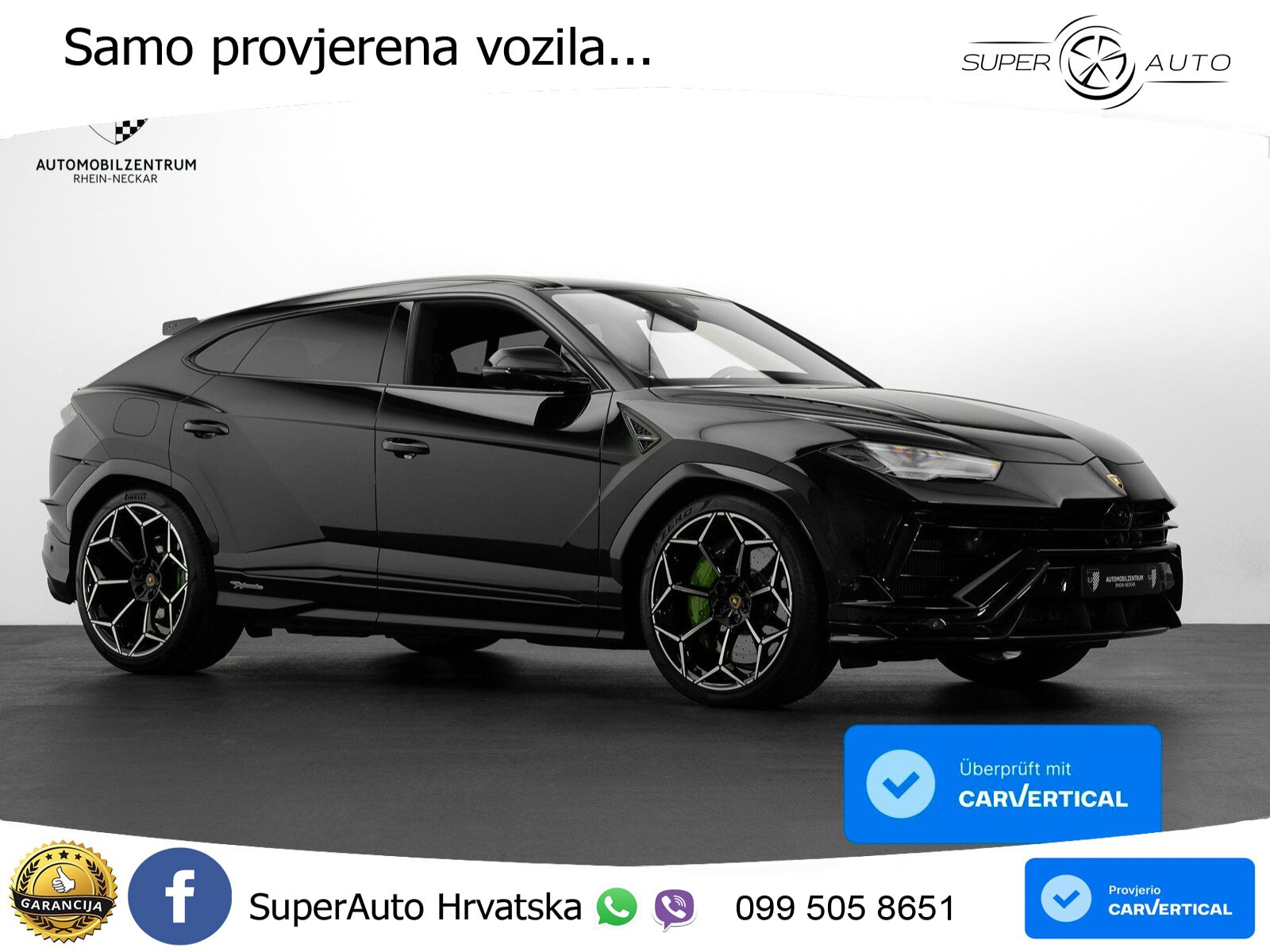 Lamborghini Urus S 4.0 V8 (666 KS) 4WD Automatic LED+GR SJED+ACC