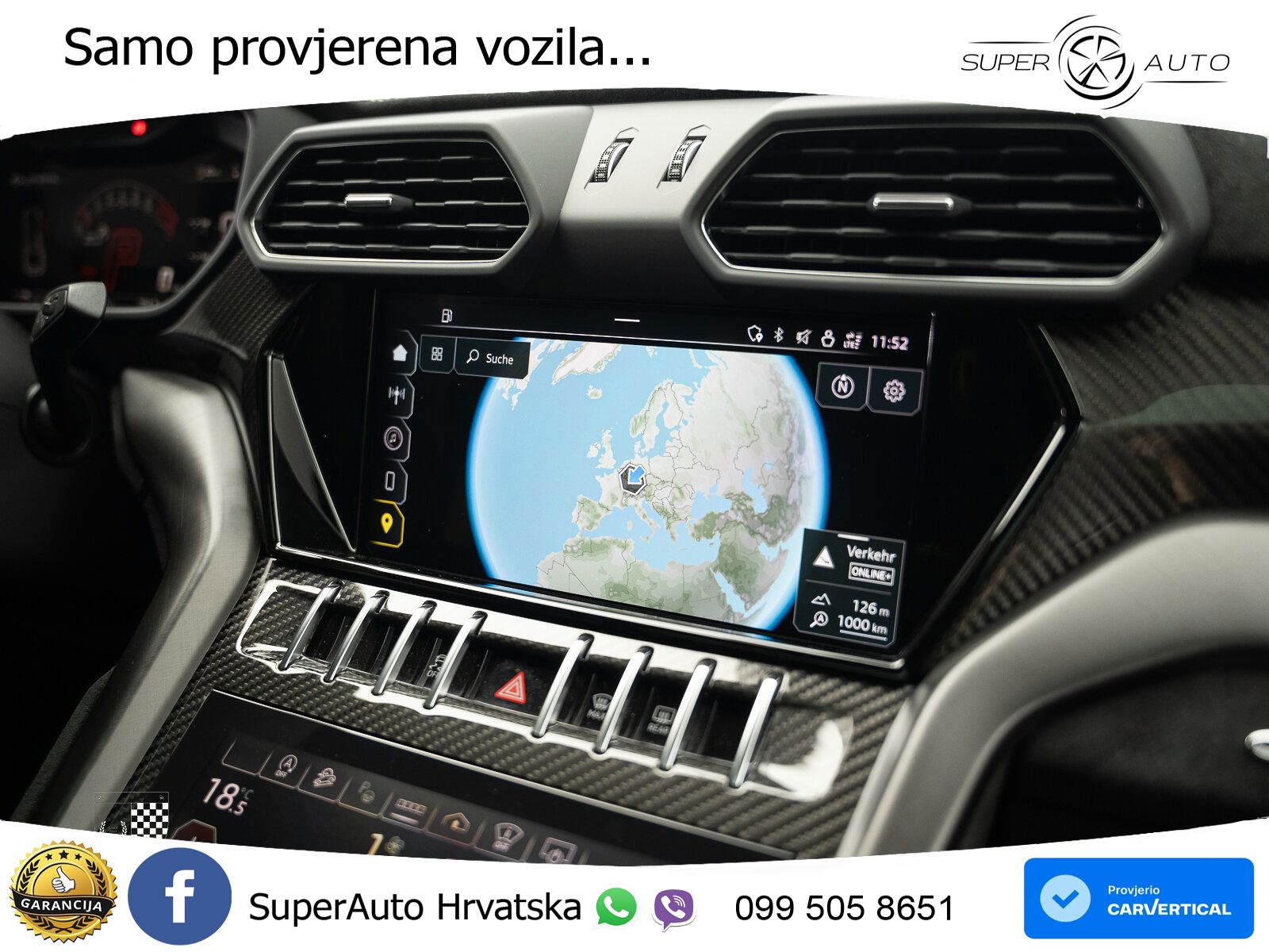 Lamborghini Urus S 4.0 V8 (666 KS) 4WD Automatic LED+GR SJED+ACC