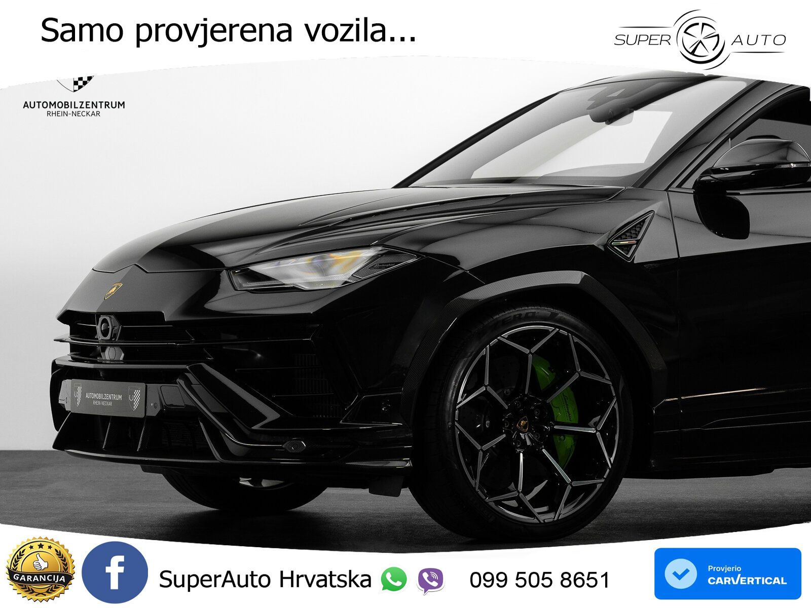Lamborghini Urus S 4.0 V8 (666 KS) 4WD Automatic LED+GR SJED+ACC