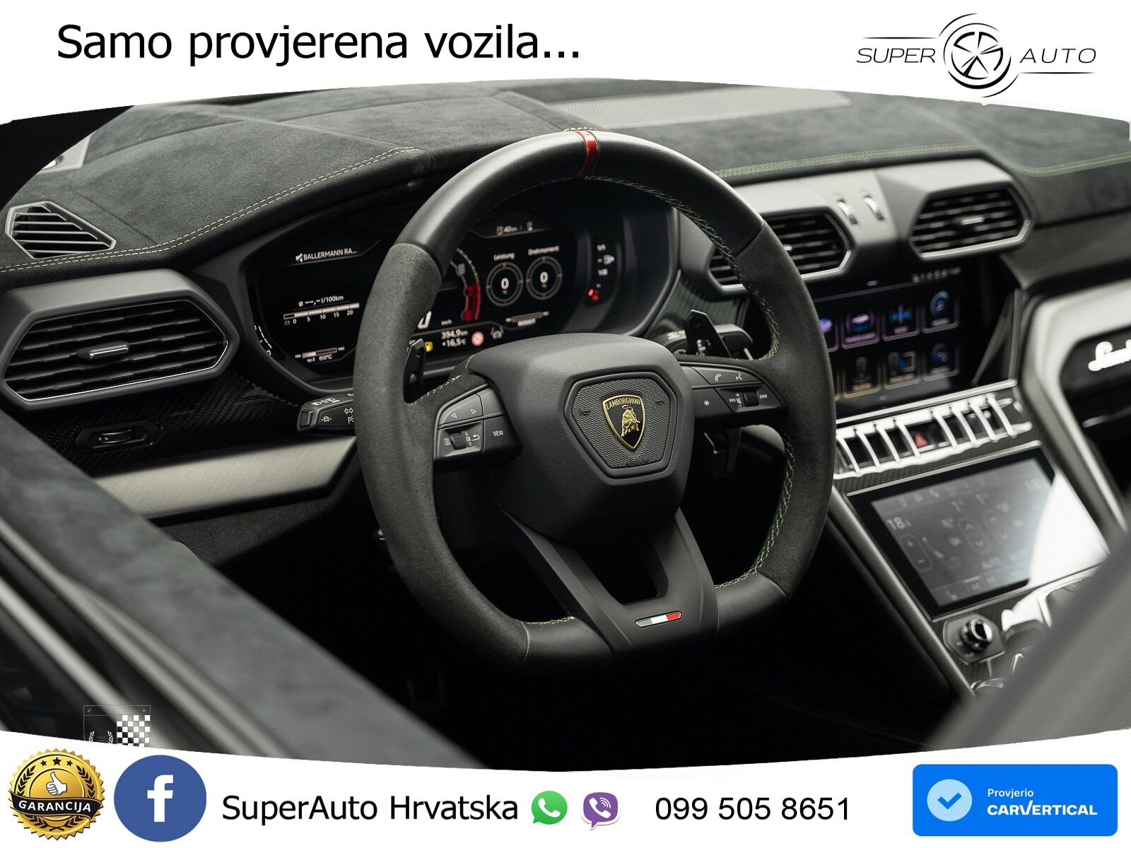 Lamborghini Urus S 4.0 V8 (666 KS) 4WD Automatic LED+GR SJED+ACC