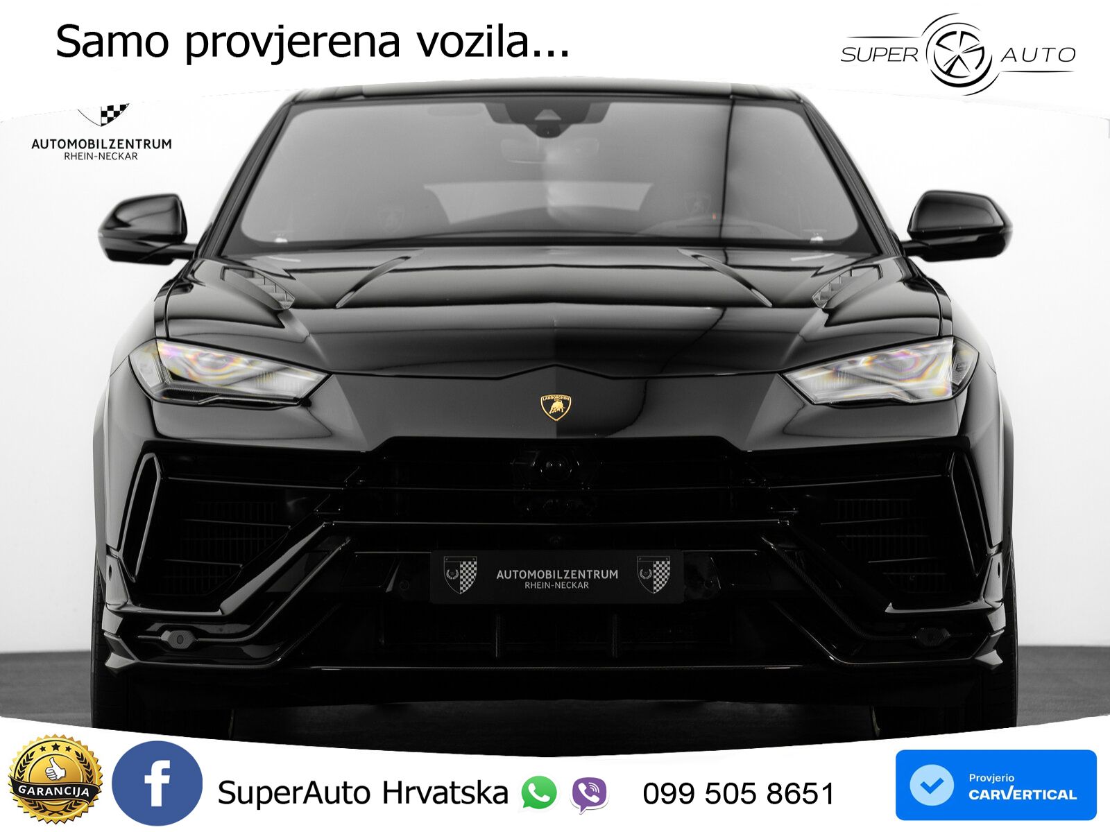 Lamborghini Urus S 4.0 V8 (666 KS) 4WD Automatic LED+GR SJED+ACC