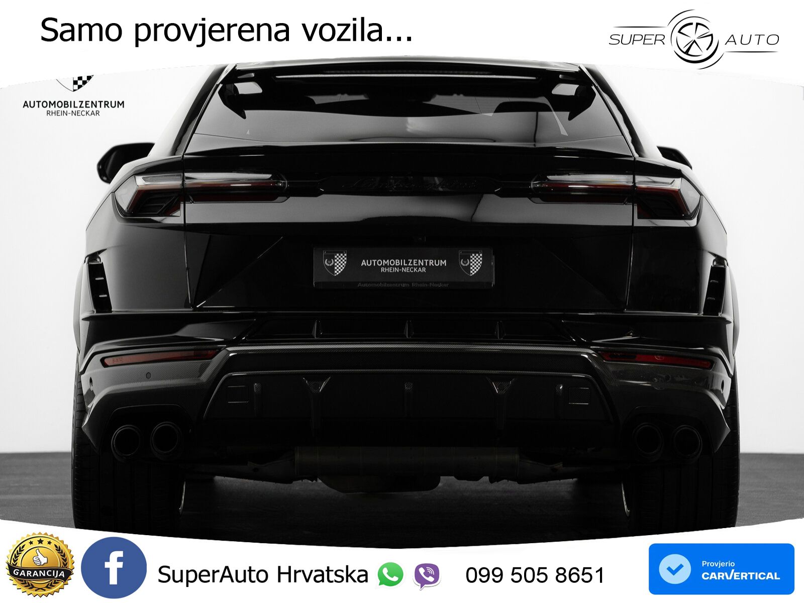 Lamborghini Urus S 4.0 V8 (666 KS) 4WD Automatic LED+GR SJED+ACC