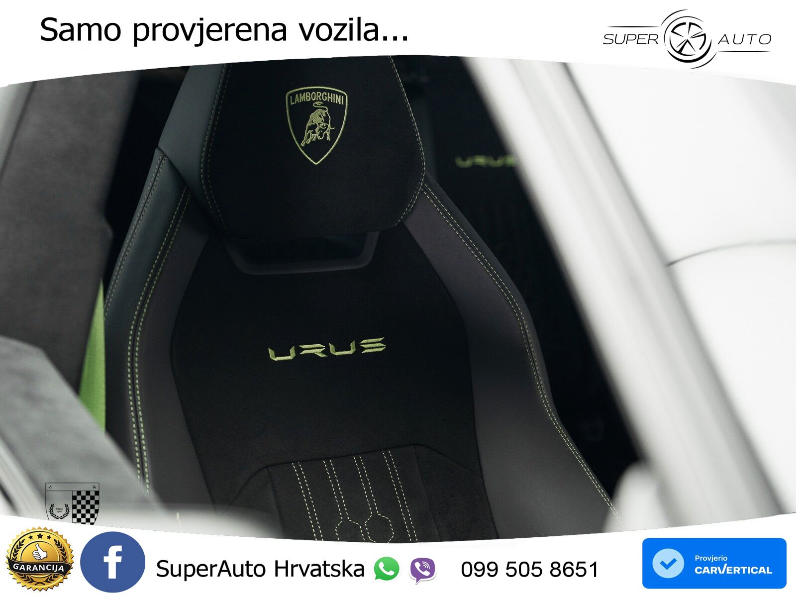 Lamborghini Urus S 4.0 V8 (666 KS) 4WD Automatic LED+GR SJED+ACC