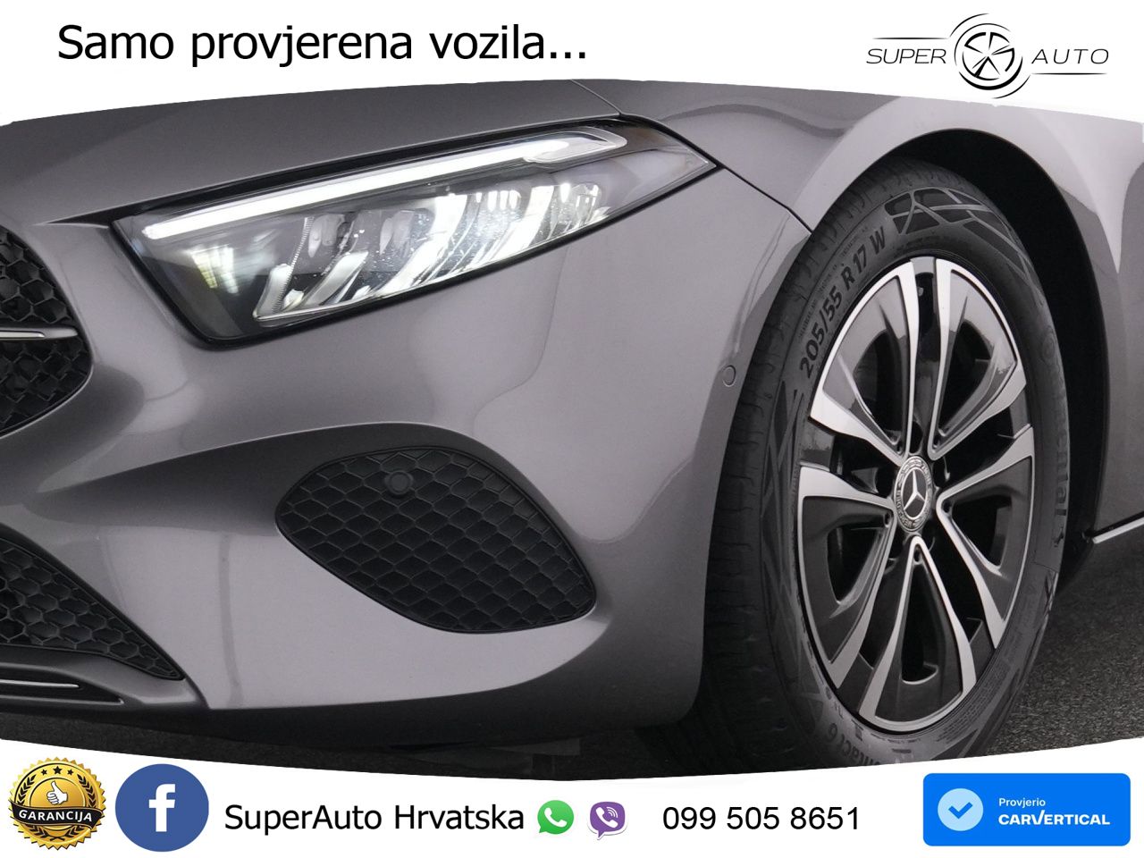 Mercedes-Benz A 200 7G-DCT LED+GR SJED+ACC