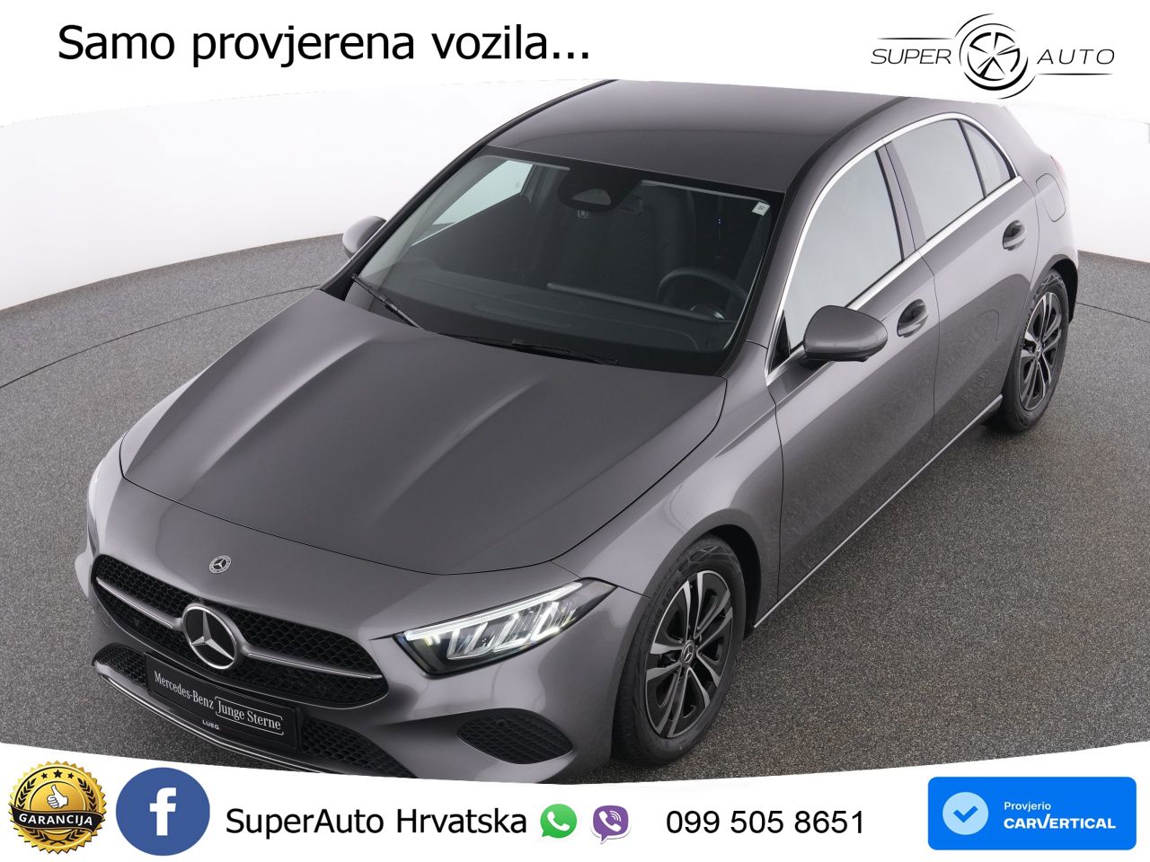Mercedes-Benz A 200 7G-DCT LED+GR SJED+ACC