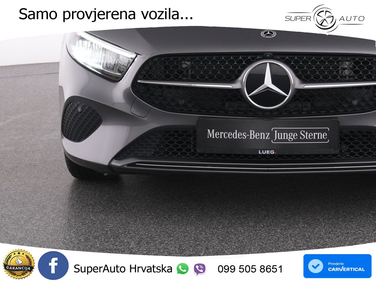 Mercedes-Benz A 200 7G-DCT LED+GR SJED+ACC